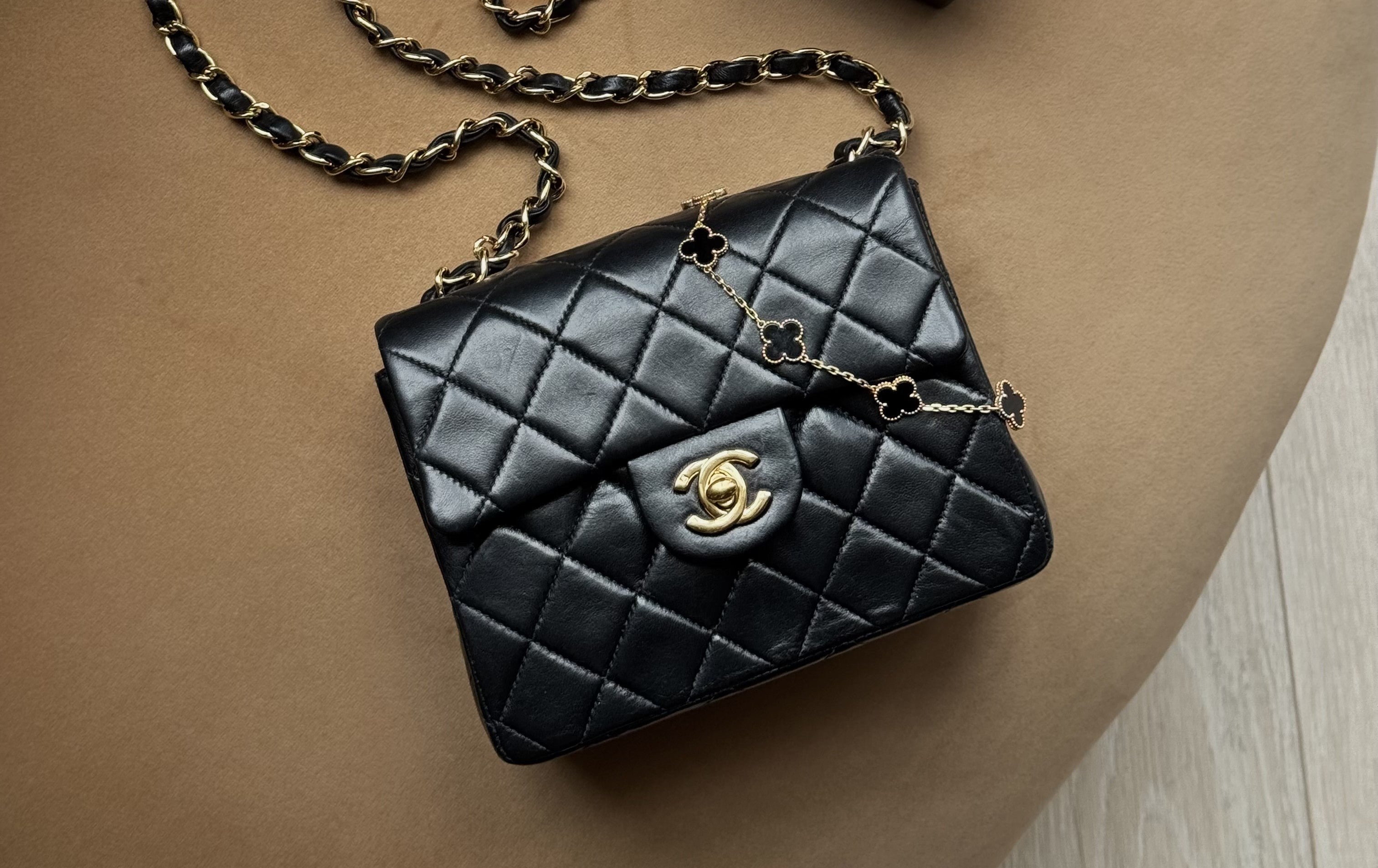 Vintage Chanel and Hermès designer handbags reflecting strong resale demand following a breakout year in luxury resale during 2025