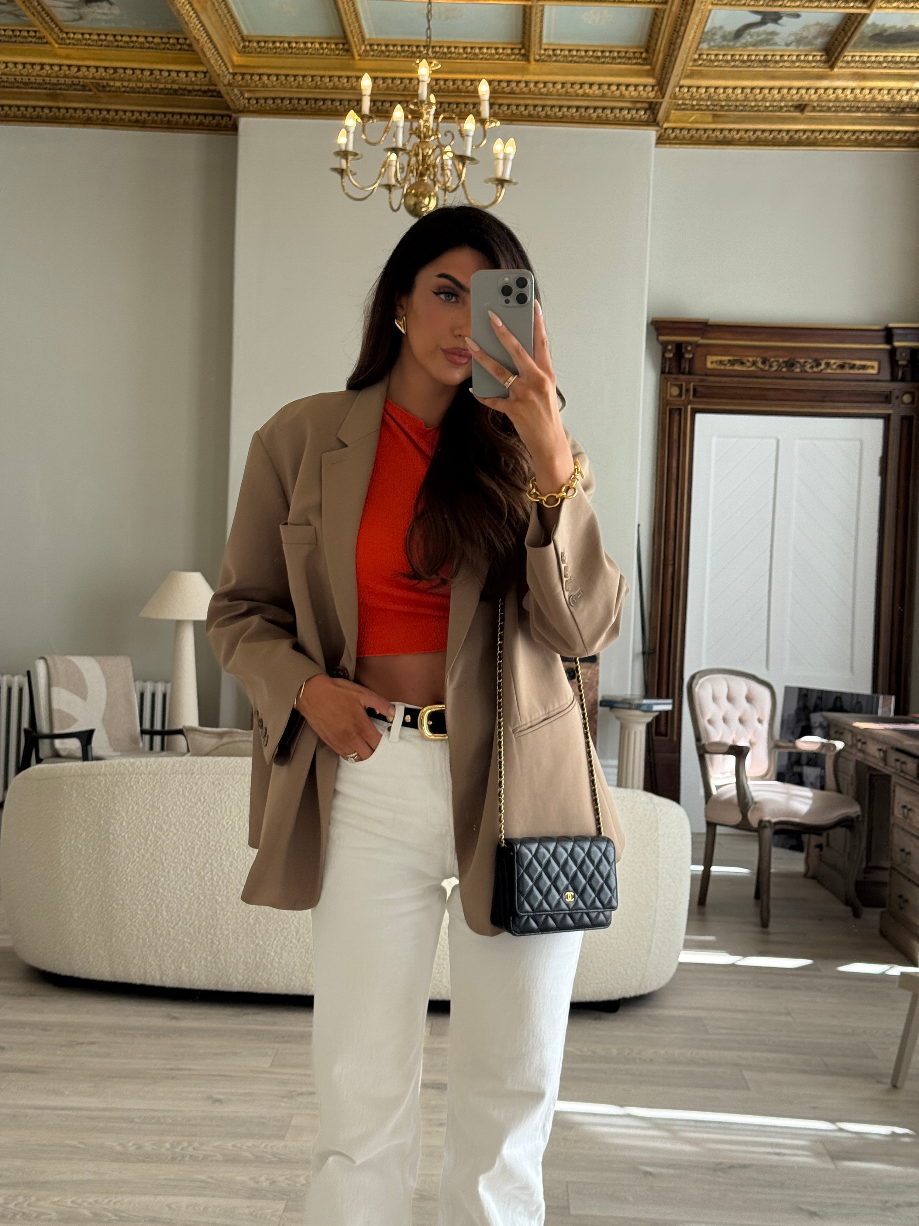 Chanel Wallet On Chain Black Caviar Leather With GHW