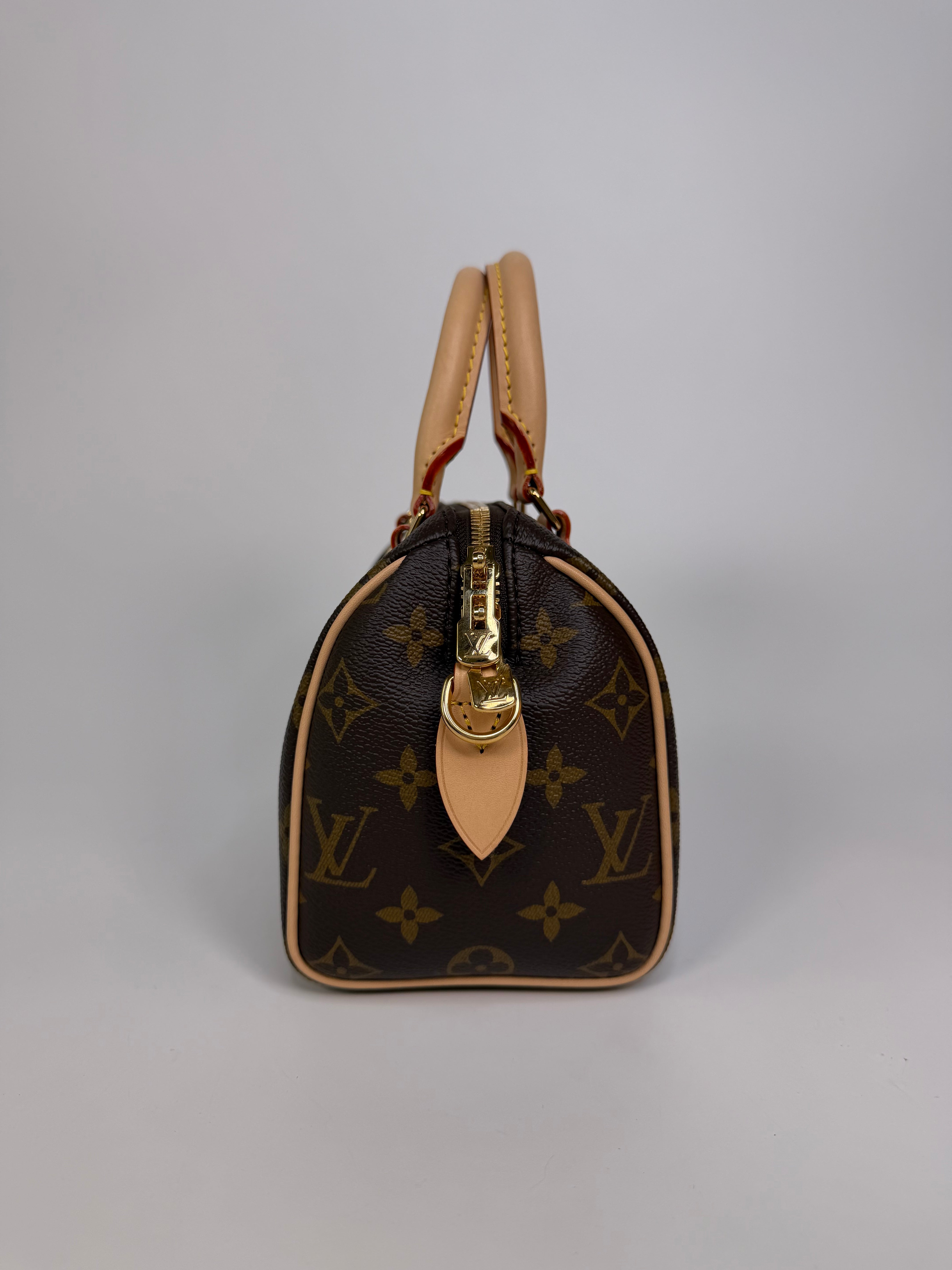 Louis Vuitton Speedy 20 In Monogram Canvas With Gold Hardware. Authentic and preloved in excellent condition.