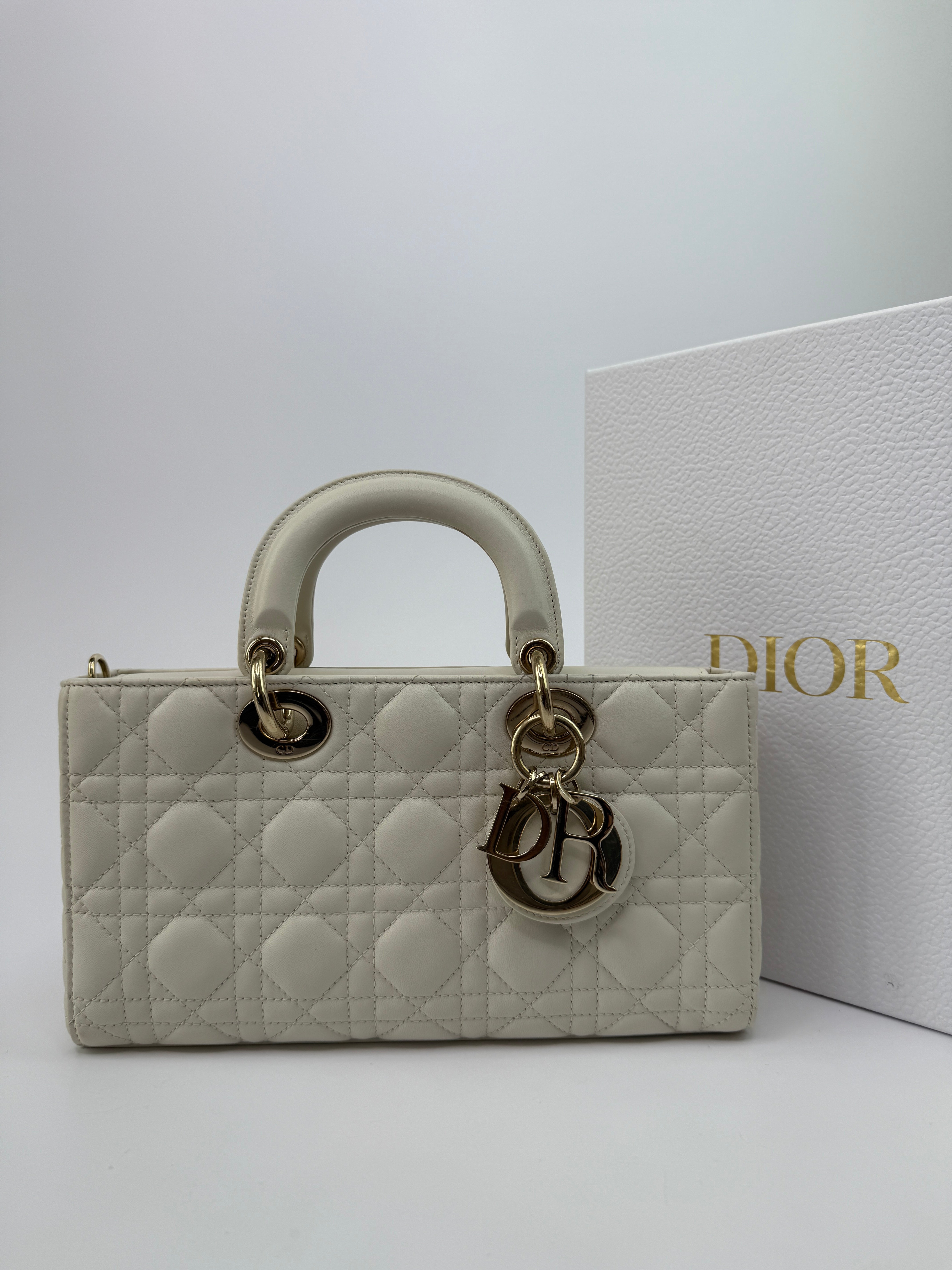 Authentic pre-loved Christian Dior Medium D-Joy Bag