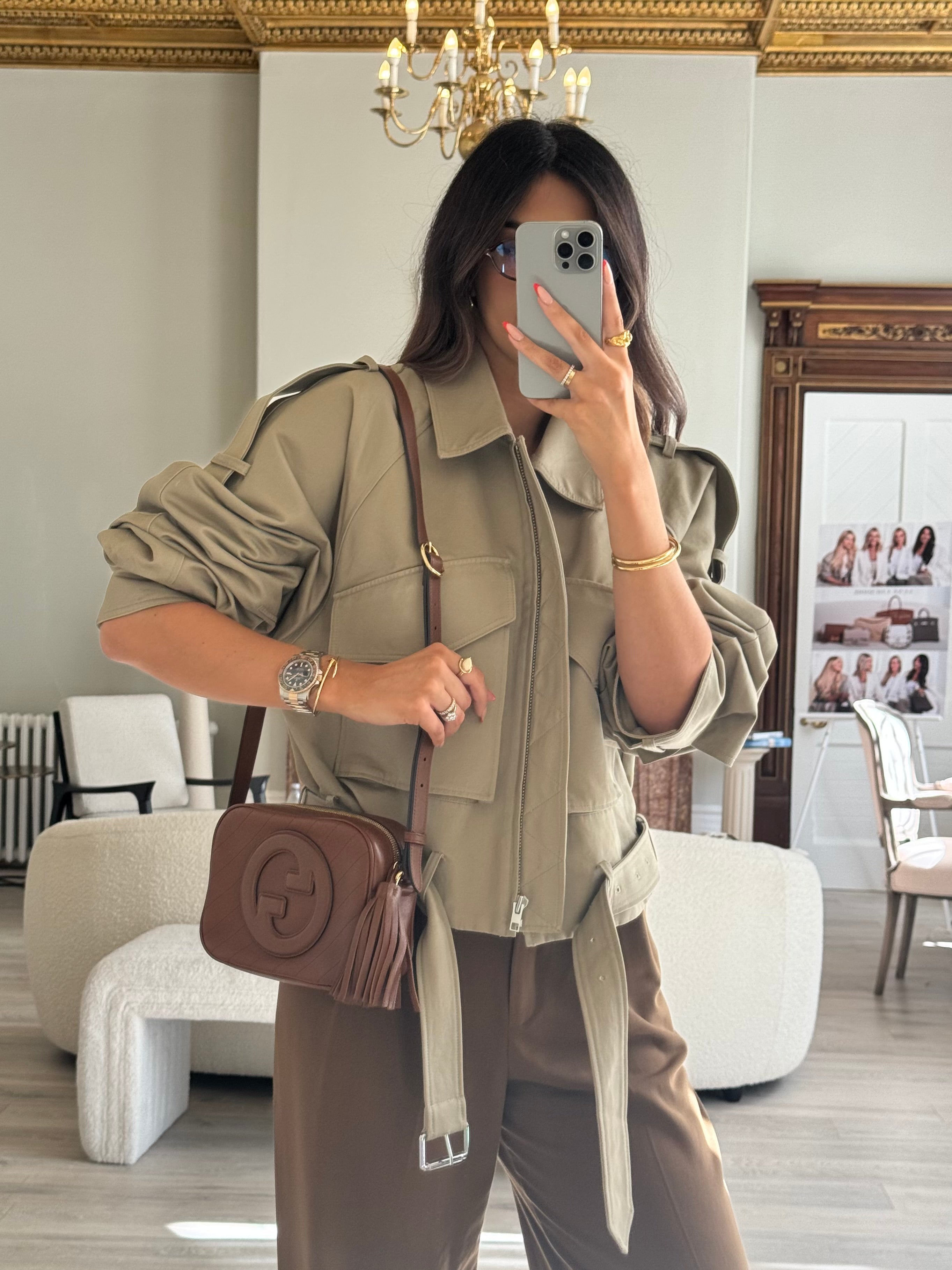 Gucci Soho Disco Crossbody Bag In Brown Leather