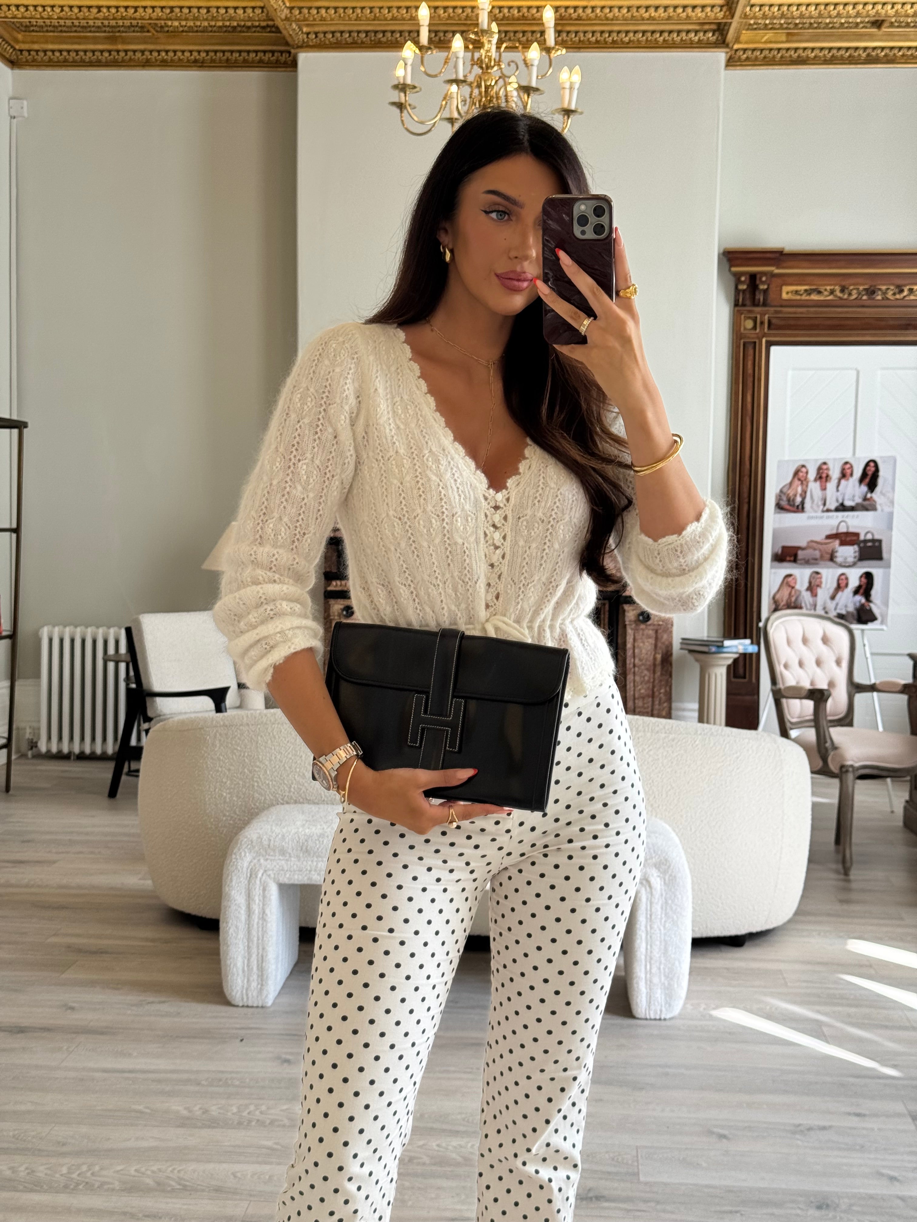 Authentic Pre Loved Hermès Jige Clutch Very Good Condition