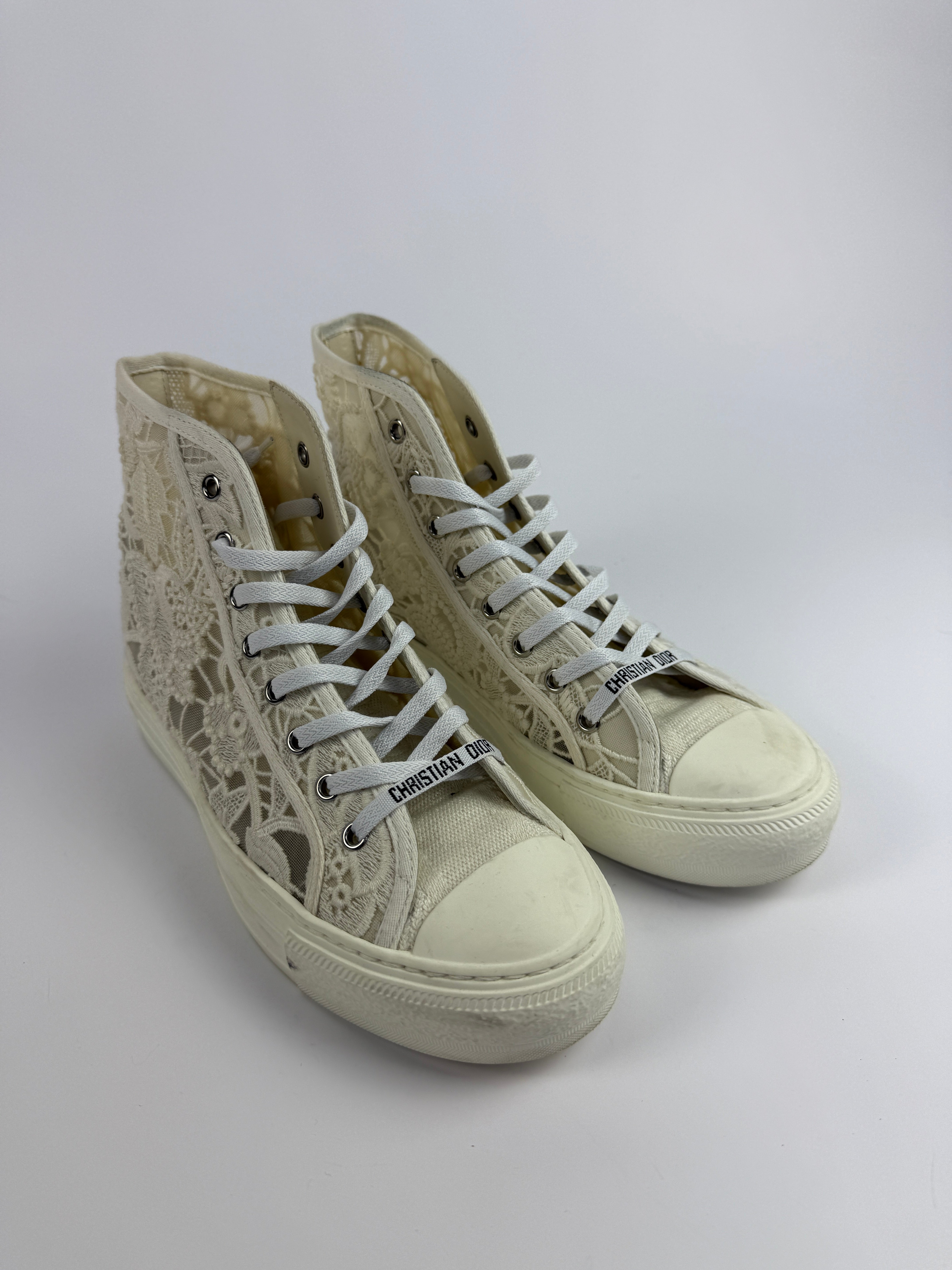 Christian Dior Walk'N'Dior High-Top Sneakers (Size 39 /UK 6)