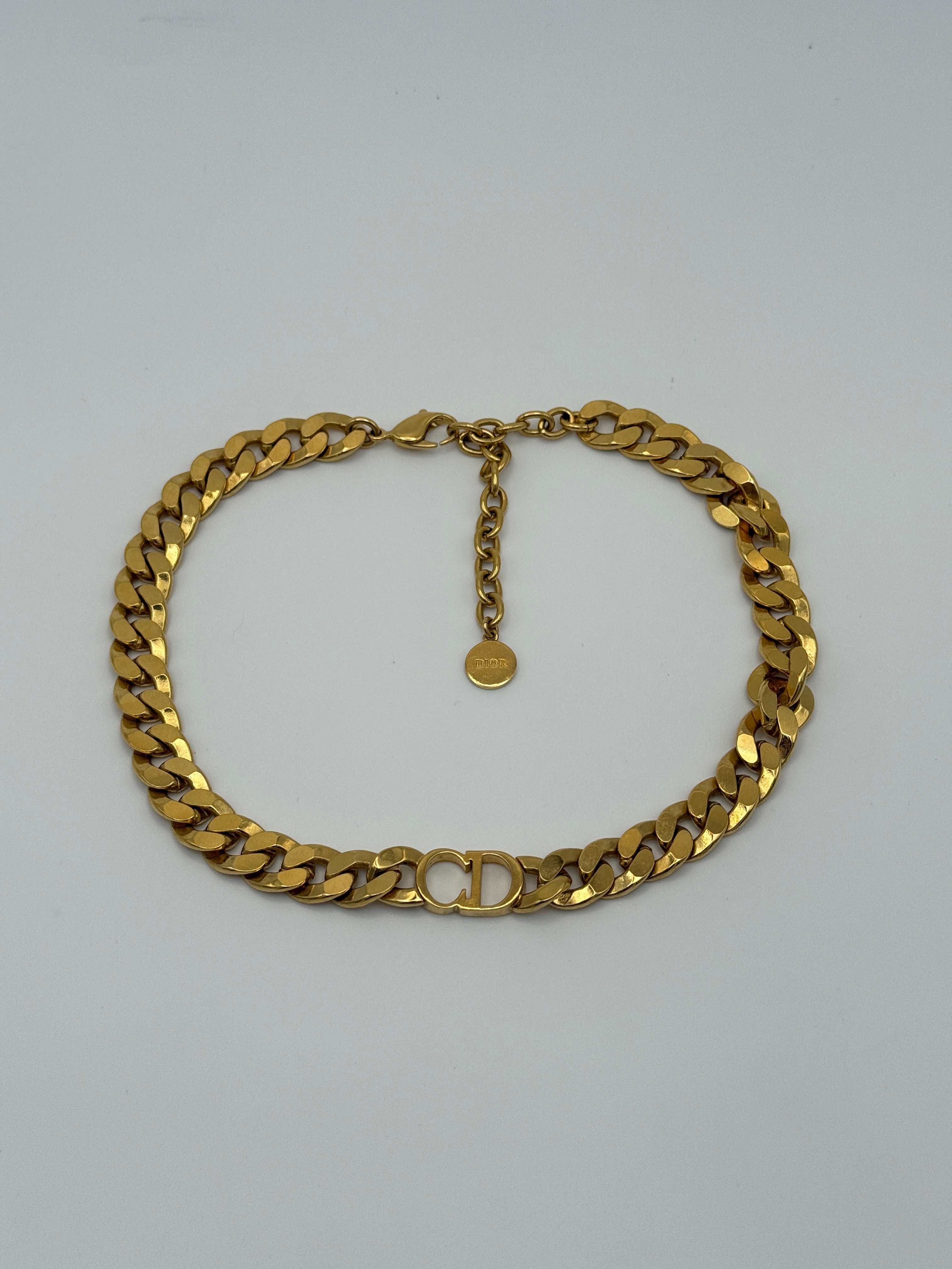 Christian Dior Gold Danseuse Etoile Choker