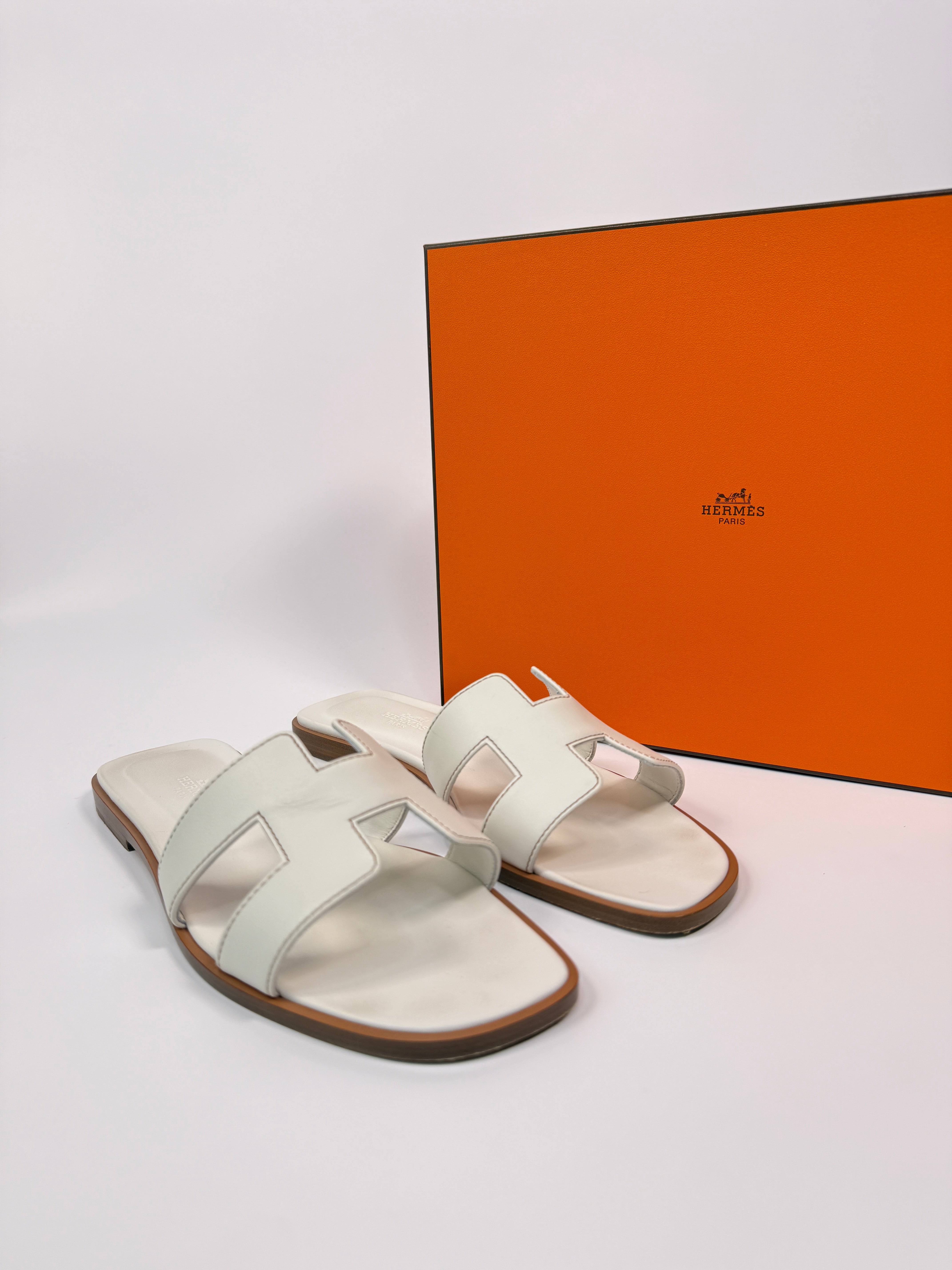 Hermès Oran Sandals (Size 37/UK4)
