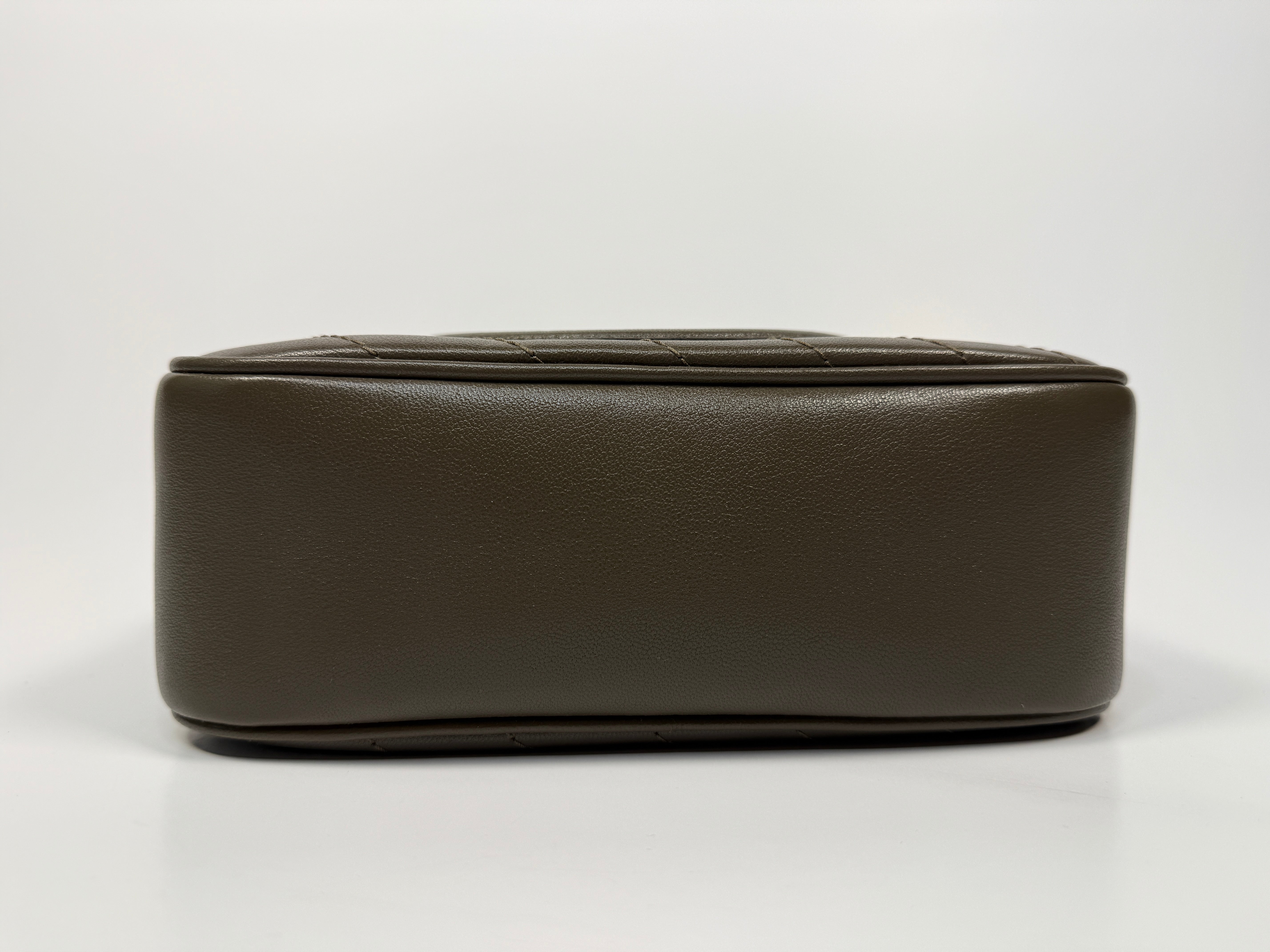 Gucci Soho Disco Crossbody Bag In Khaki Leather