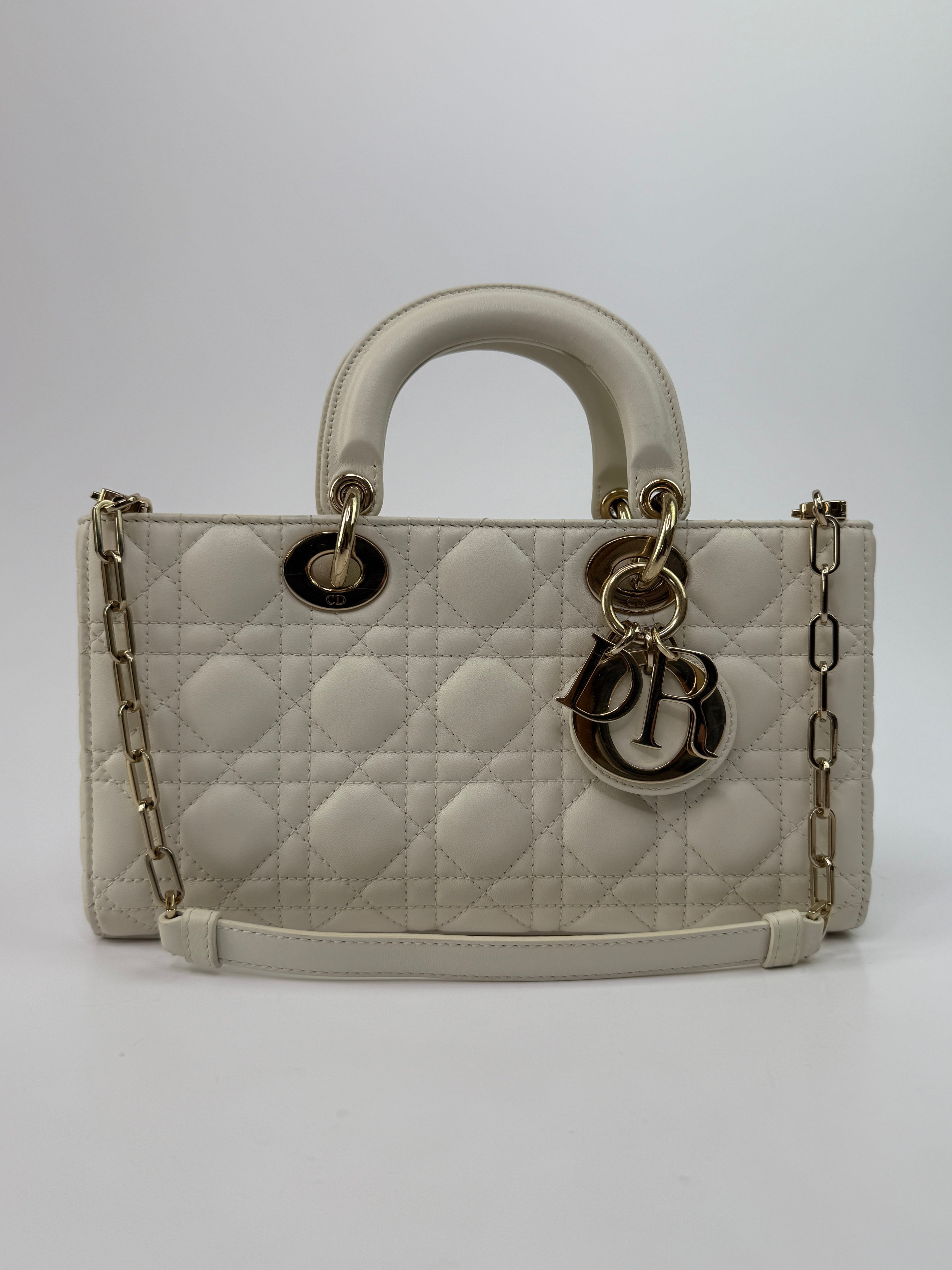 Authentic pre-loved Christian Dior Medium D-Joy Bag