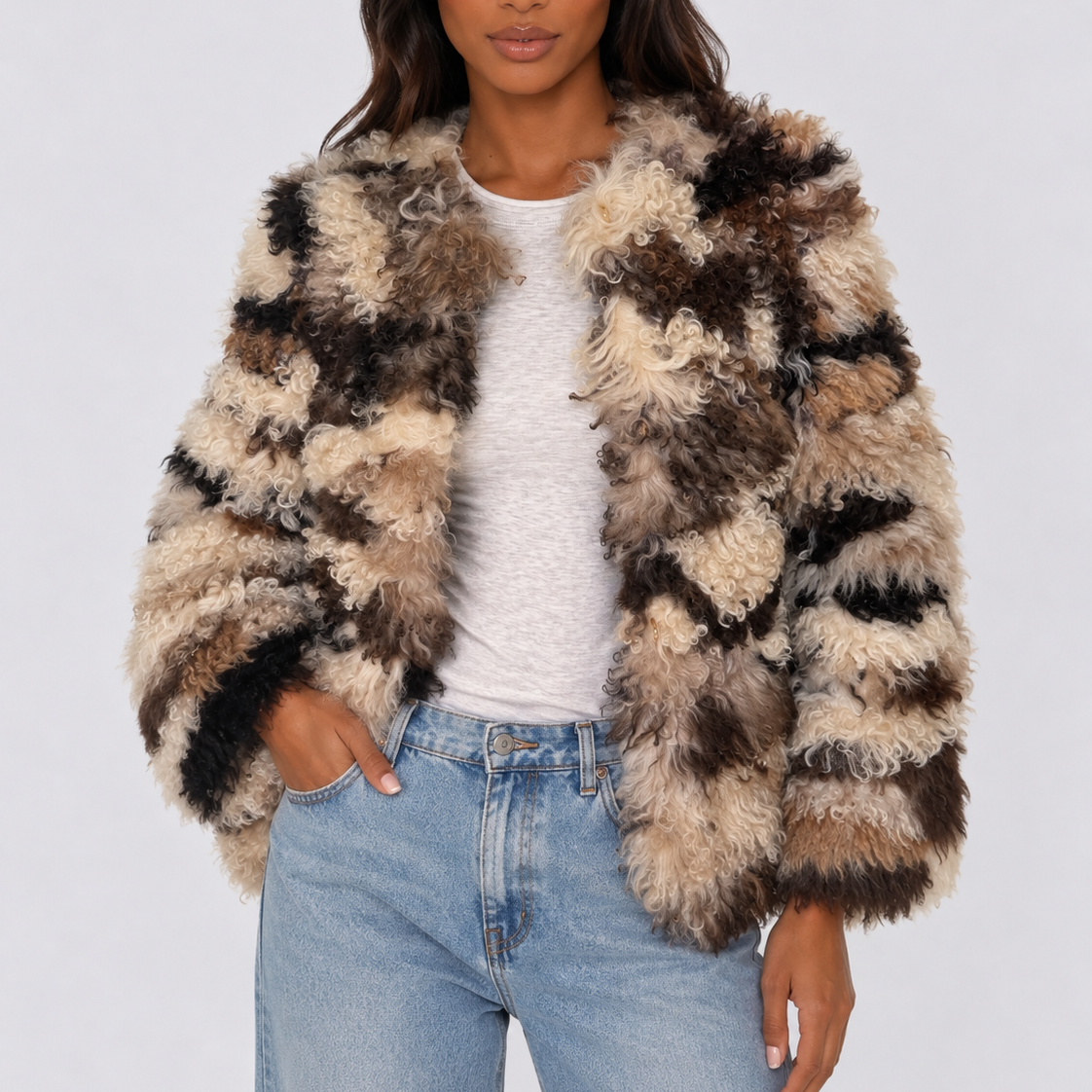 Celine Coat In Shearling. 100% authentic and preloved in excellent condition.