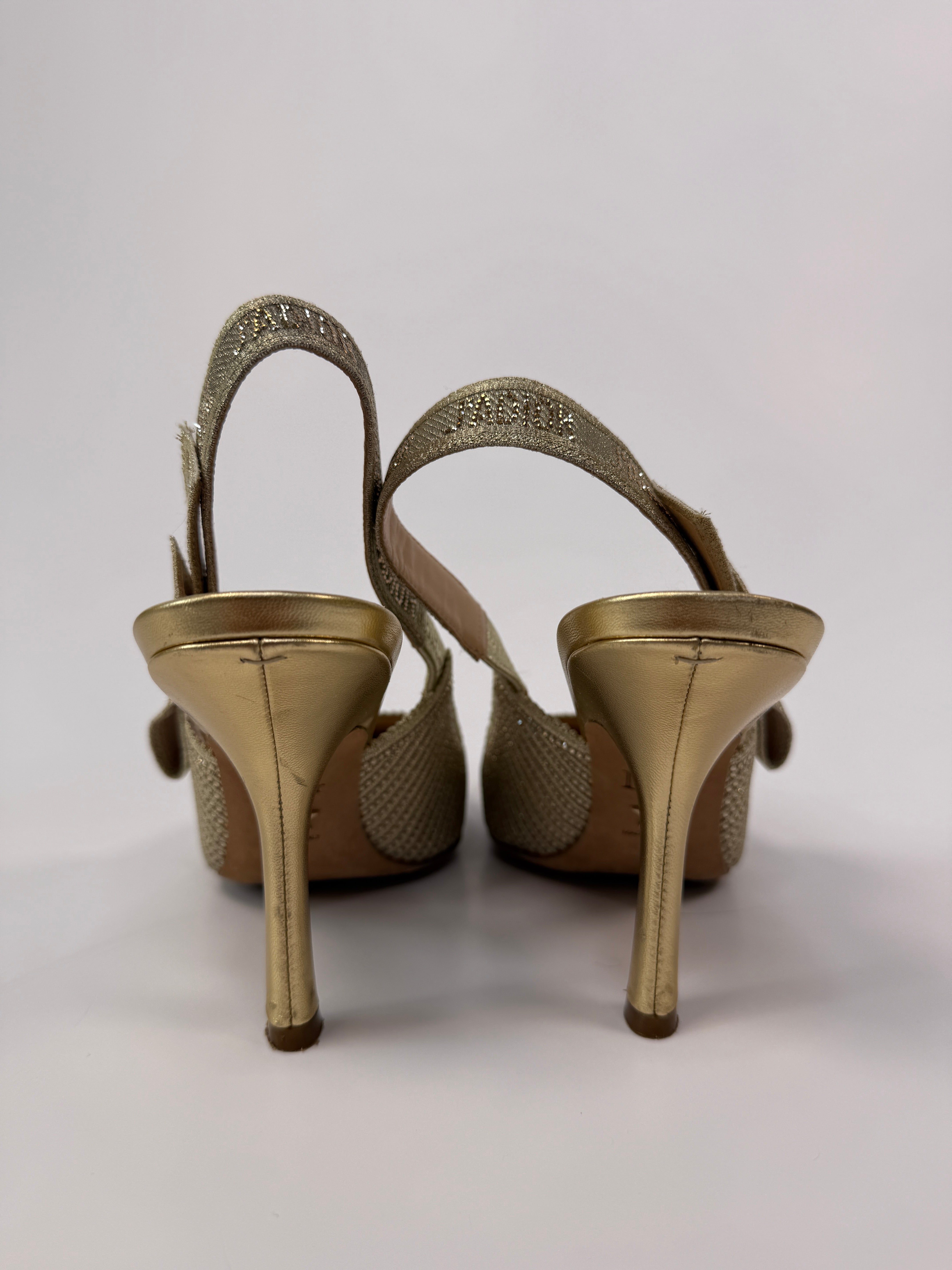 Christian Dior J'Adior Slingback Pumps (Size 38.5/UK5.5)