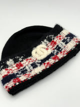 Chanel CC Logo Beanie Hat