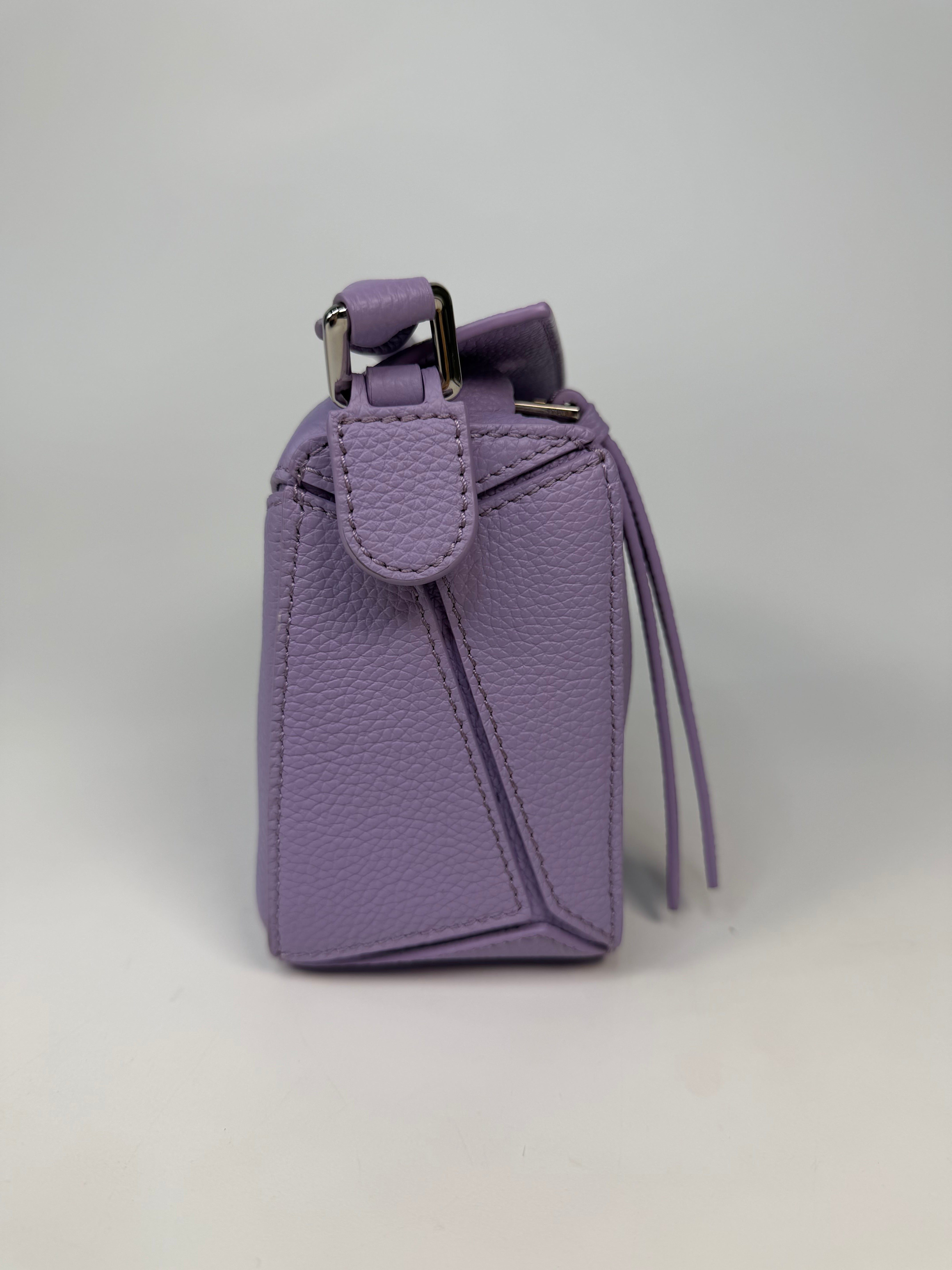 Authentic and preloved Loewe Small Puzzle bag In Taupe Calfskin Leather. Excellent Condition. Fully insured next day delivery. Verified by Luxe Cheshire