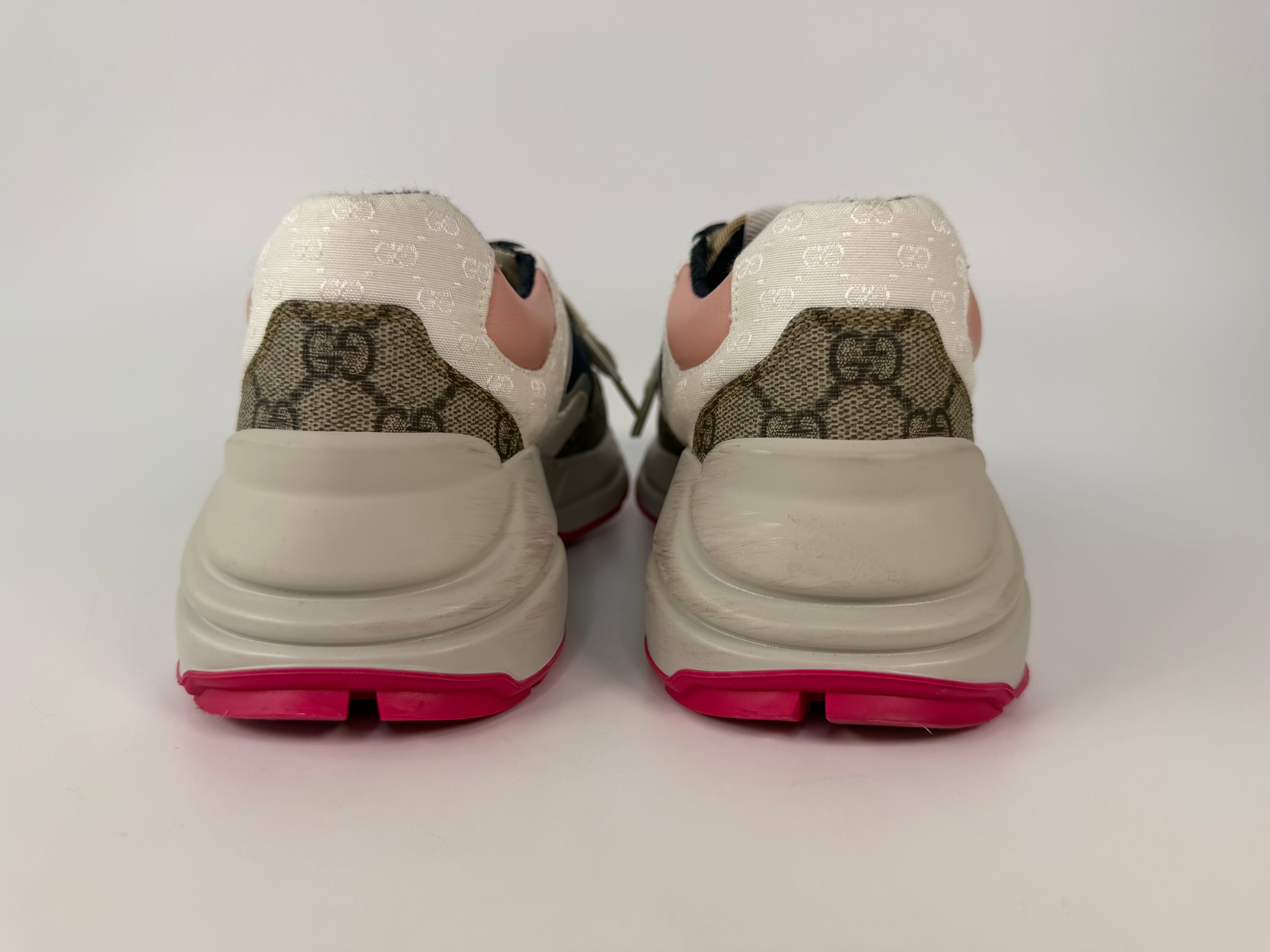 Gucci GG Multi Colour Trainers (Size 36/UK 3) 100% authentic and preloved in excellent condition