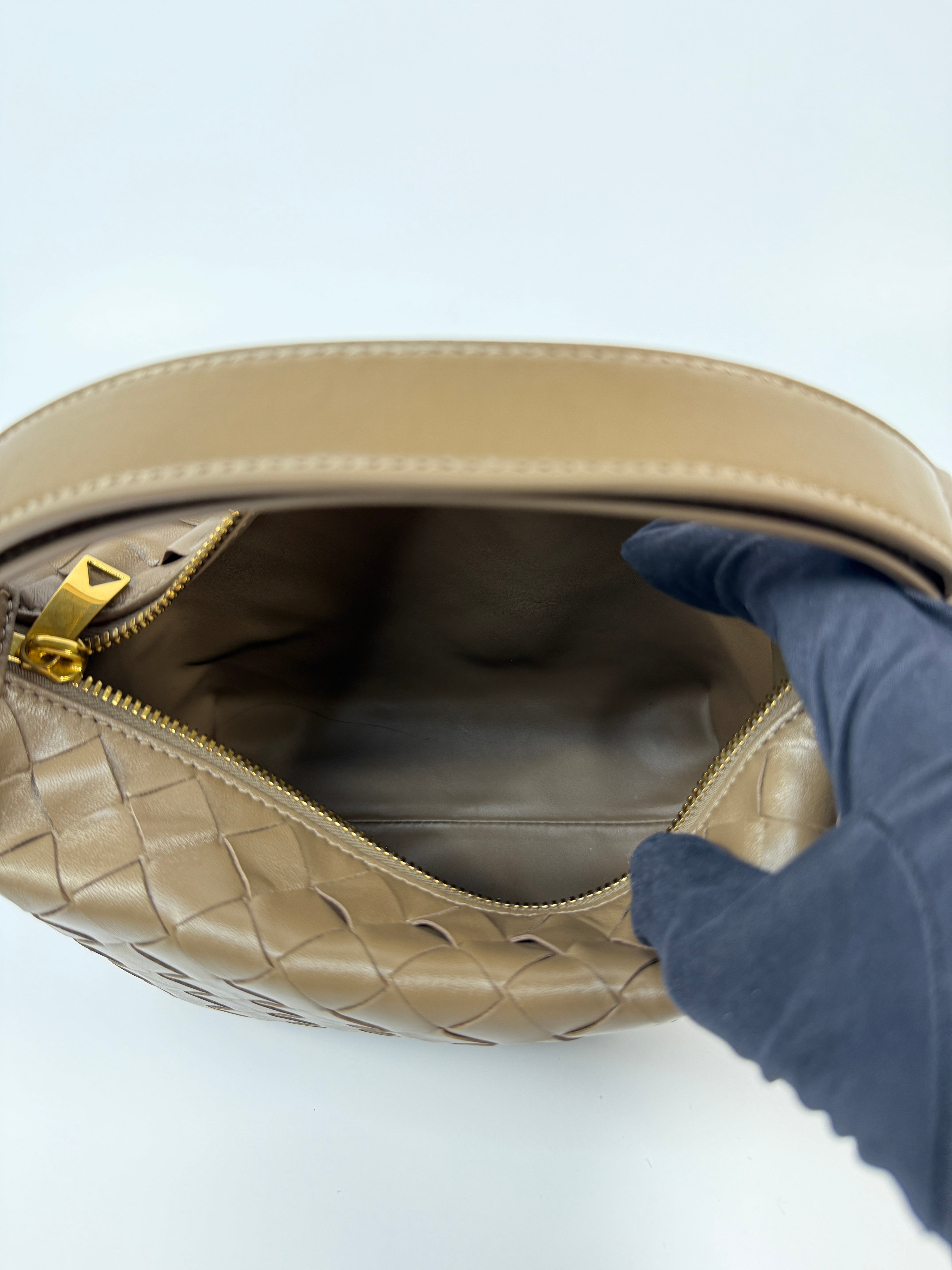 Bottega Veneta Mini Wallace Intrecciato Leather Shoulder Bag