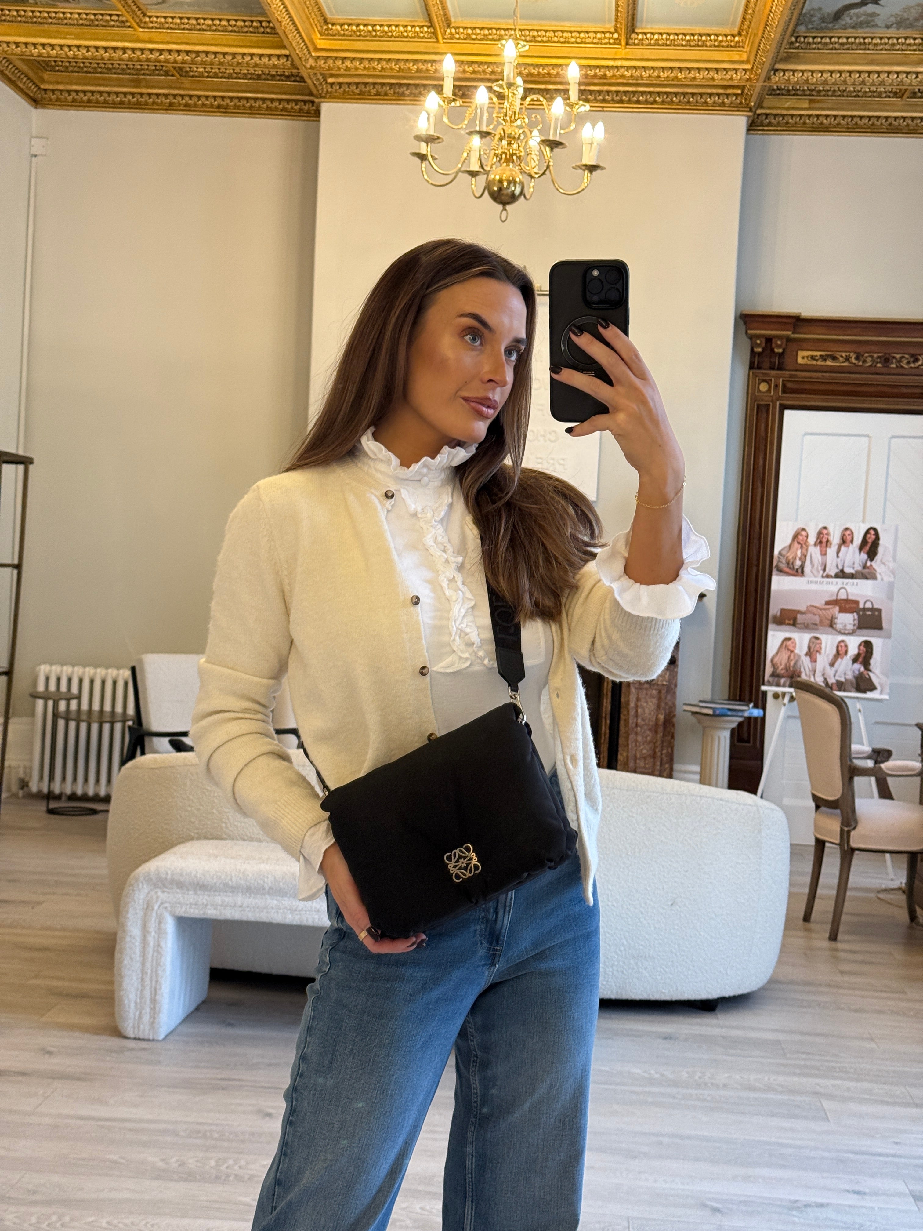 LOEWE Puffer Goya Padded Bag