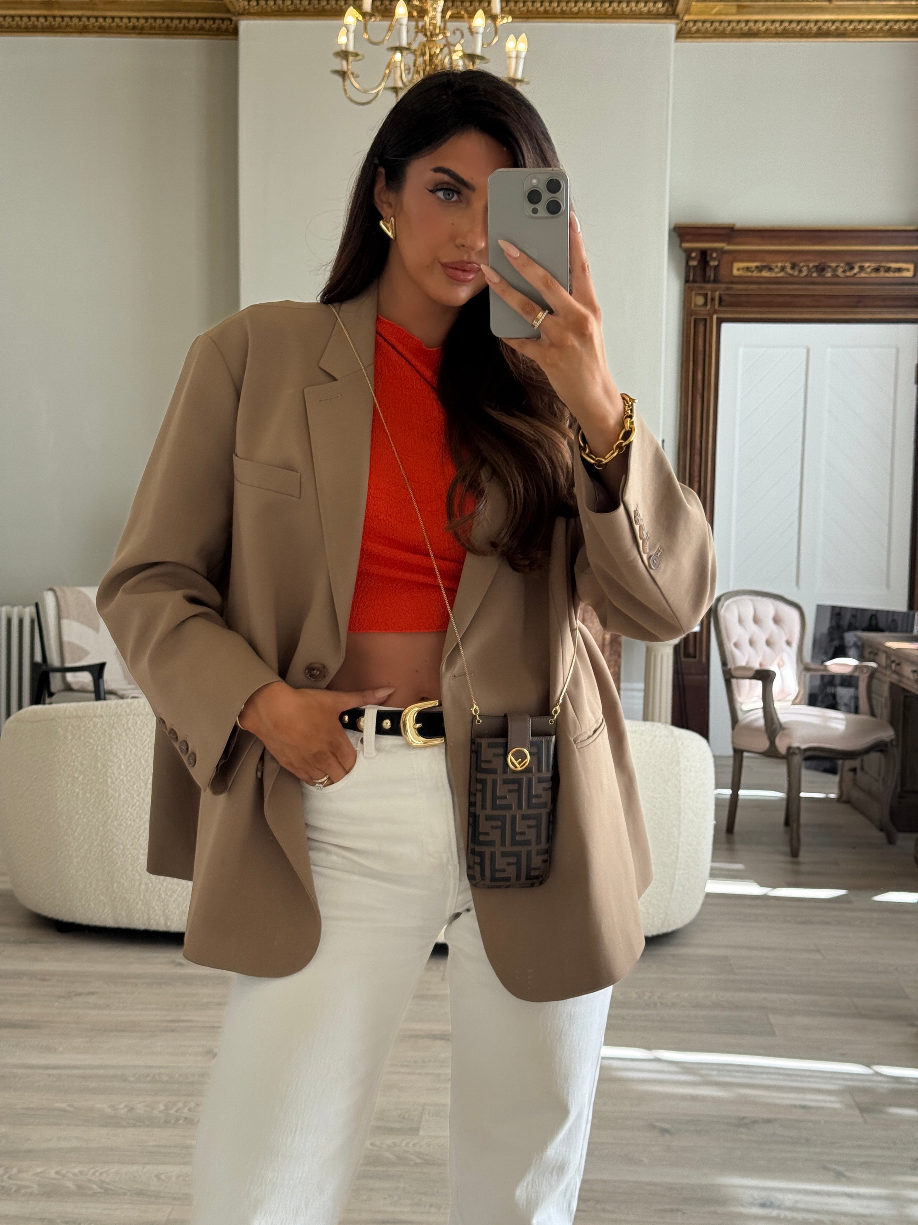 Fendi FF Phone Crossbody Bag