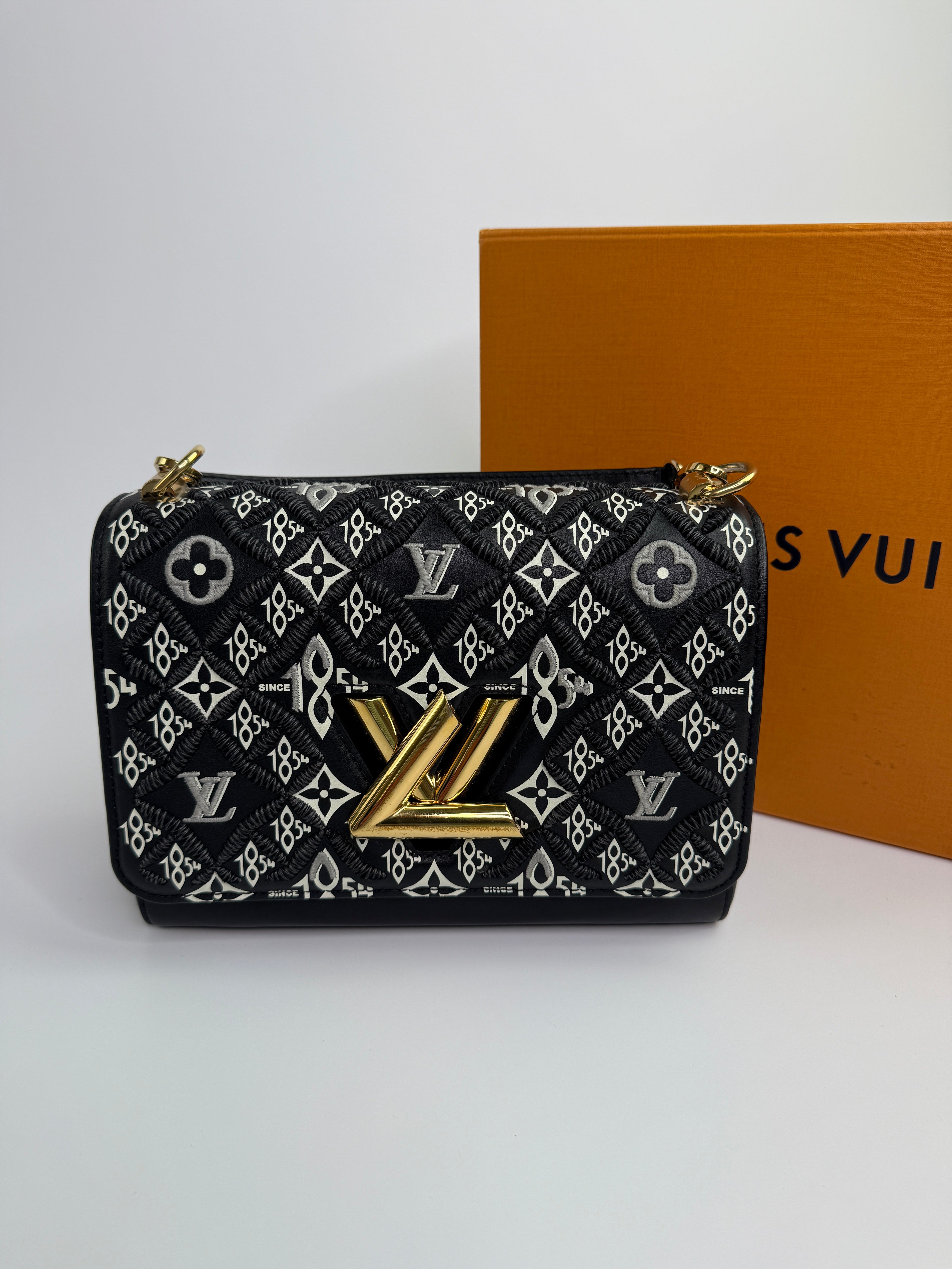 Louis Vuitton Since 1854 Embroidered Twist MM Shoulder Bag