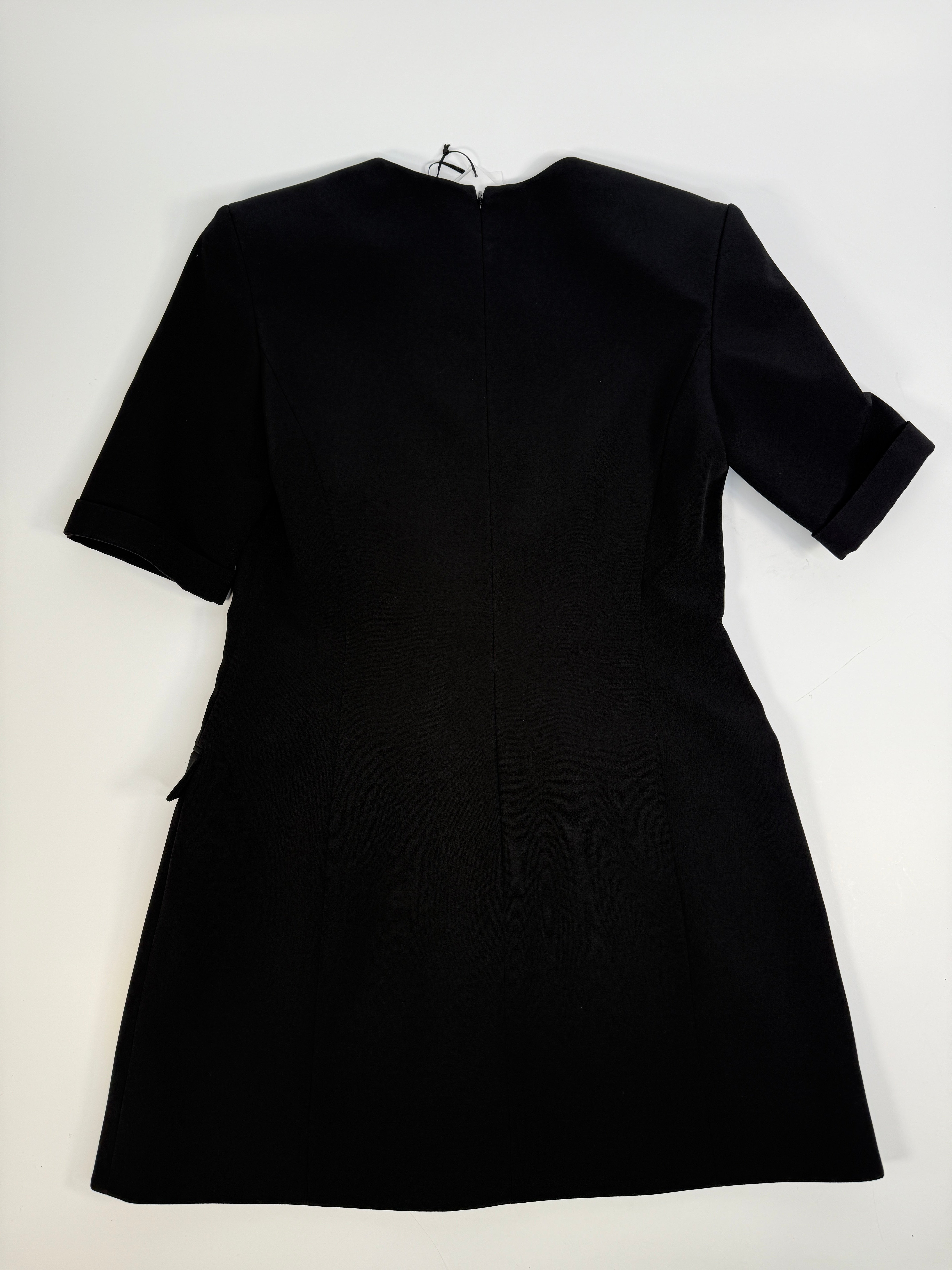 Balmain Crêpe Mini Dress (Size UK14)