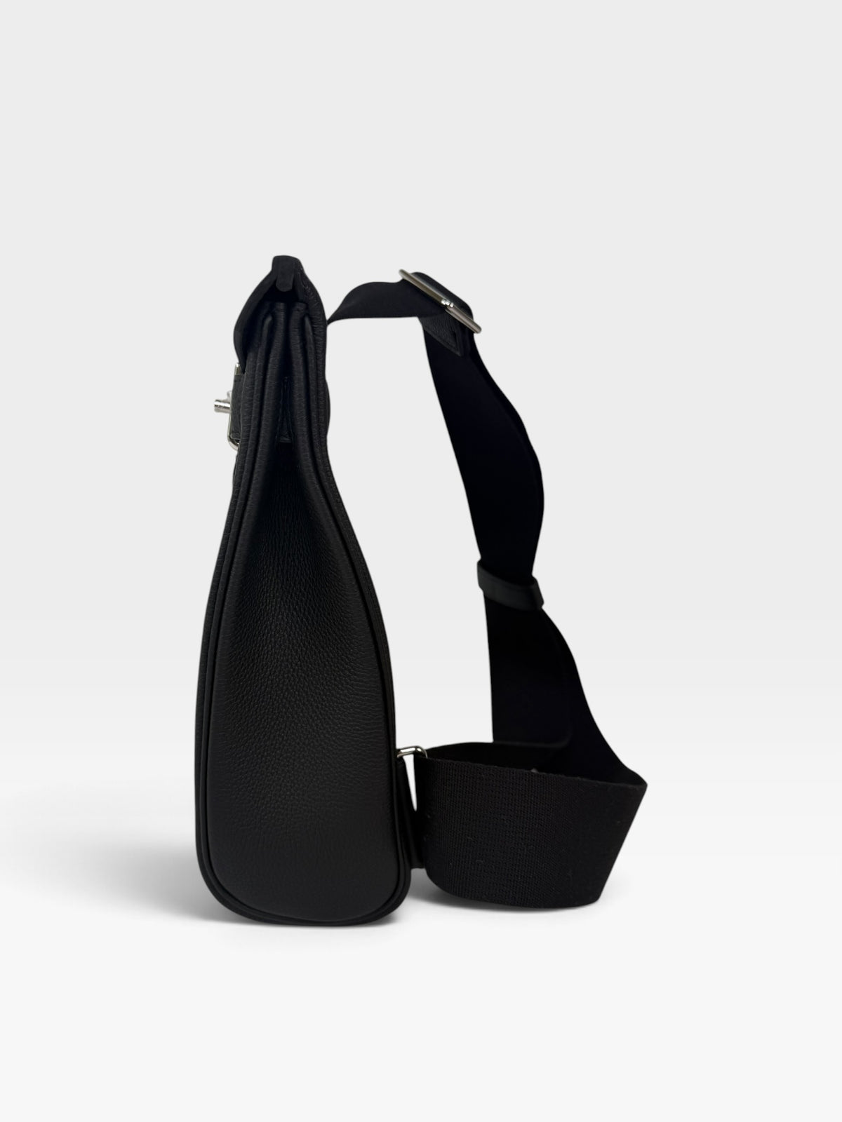 Hermès Hac A Dos Black Togo Leather Palladium Hardware