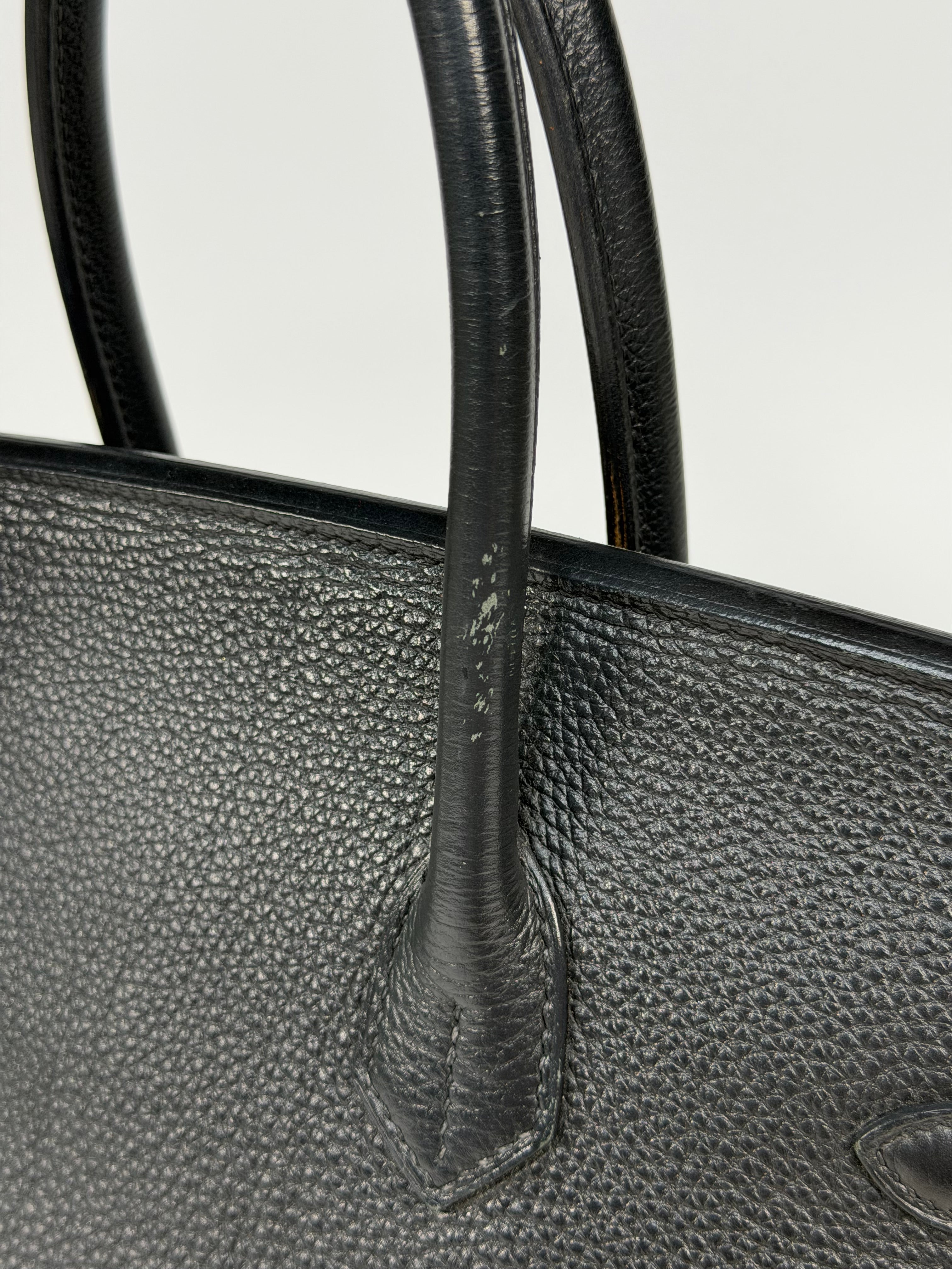 Hermès Birkin 35 Black Togo Leather With Gold Hardware