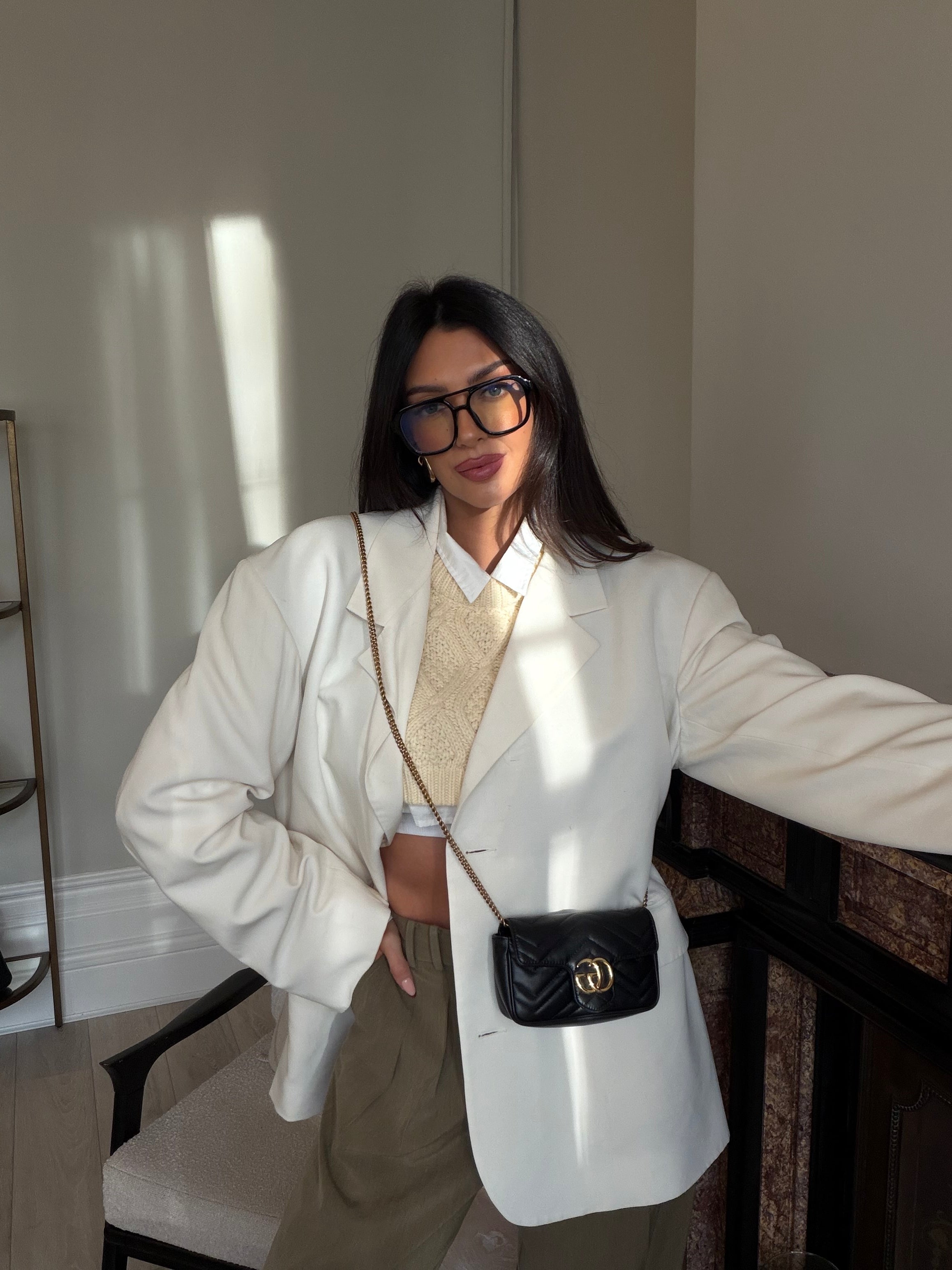 Gucci Marmont Matelassé Super Mini Bag