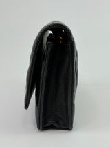 Chanel Wallet On Chain Black Caviar Leather With GHW