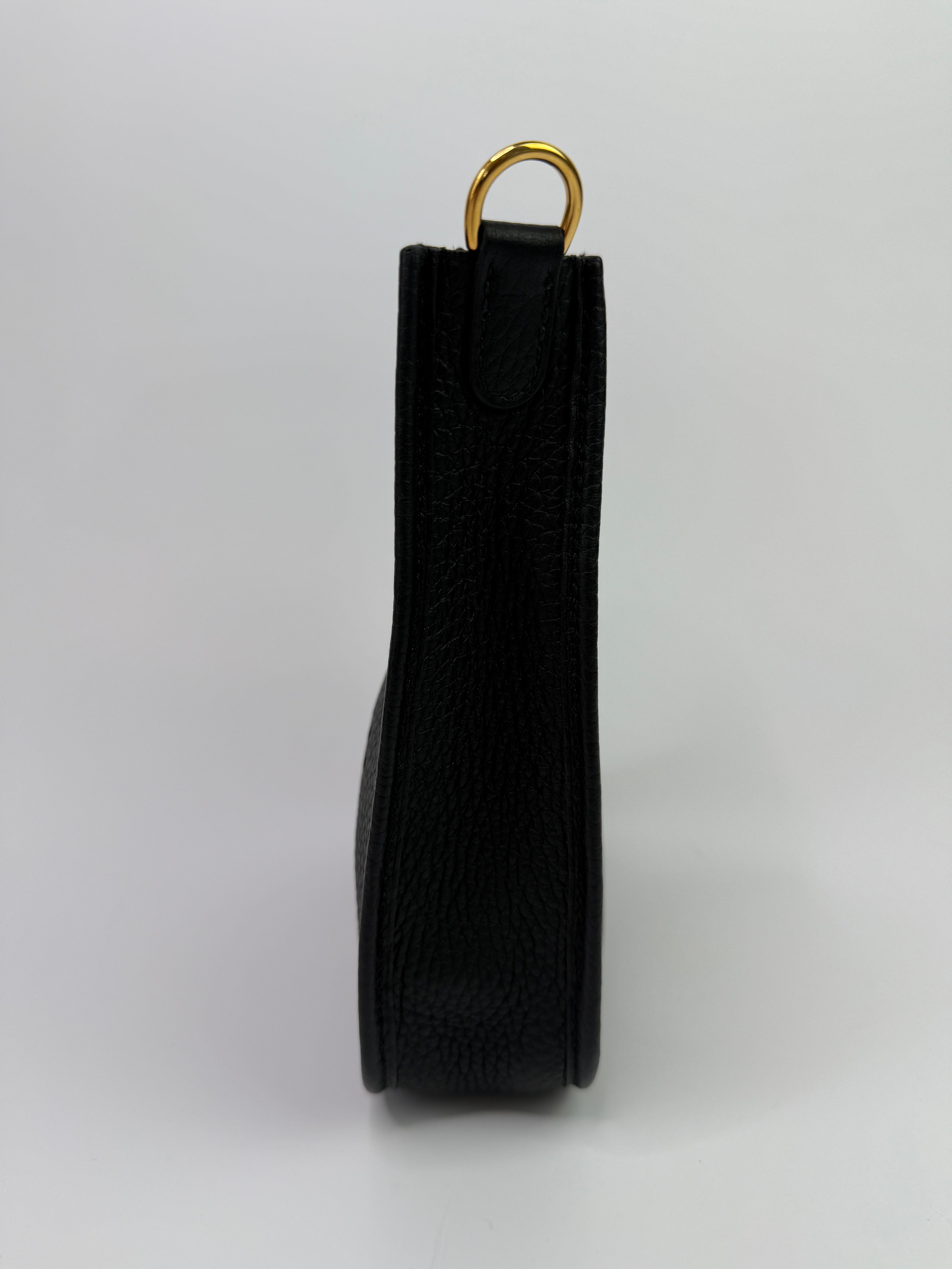 Hermès Evelyne TPM Black Clemence GHW