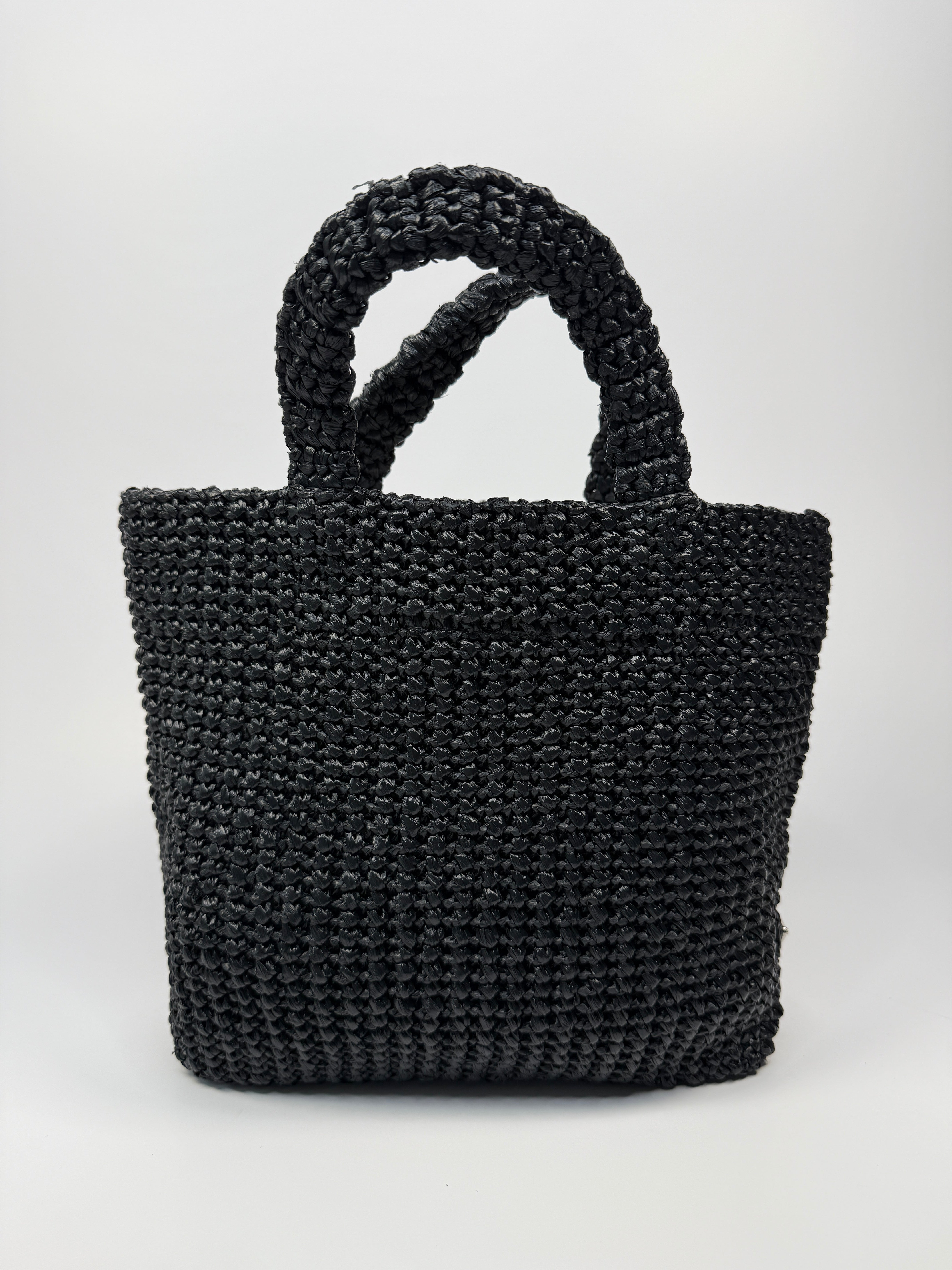 Prada Mini Crotchet Tote