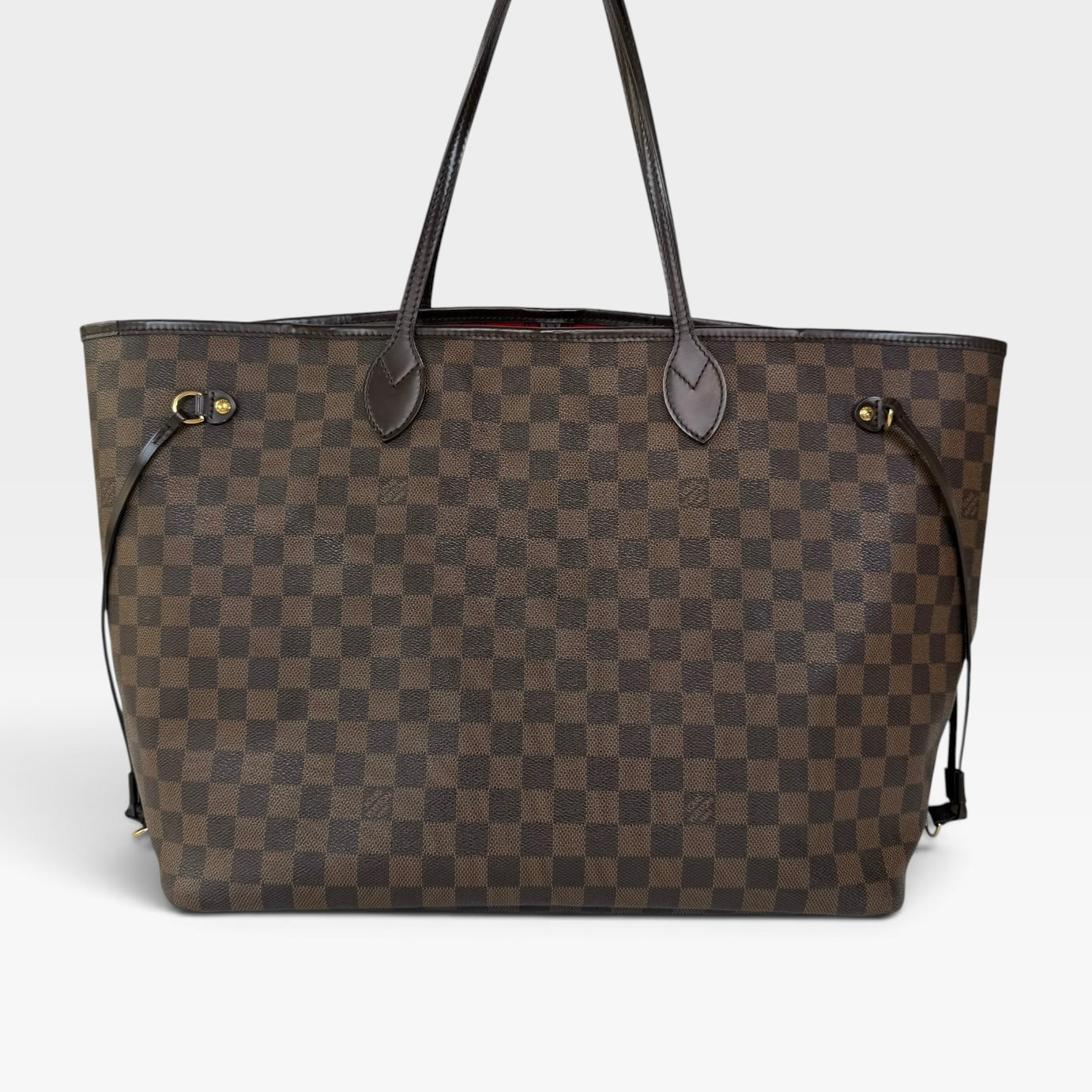 Louis Vuitton Neverfull GM Tote In Damier Ebene Canvas 100% authentic and preloved in excellent condition