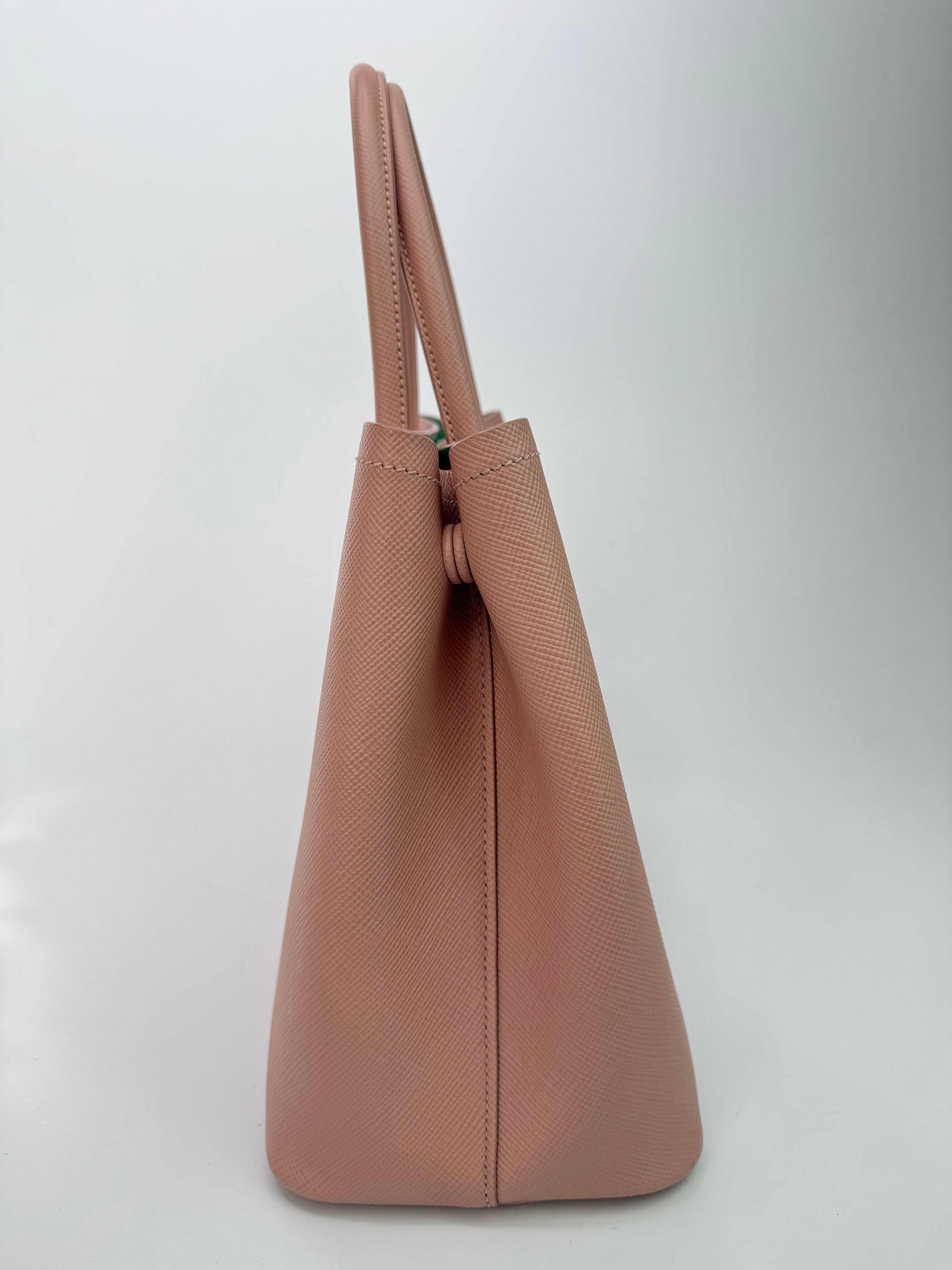Prada Saffiano Cuir Double Tote Bag