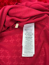 Gucci GG Devoré-velvet shirt and Trouser Set (Size 44/UK12)