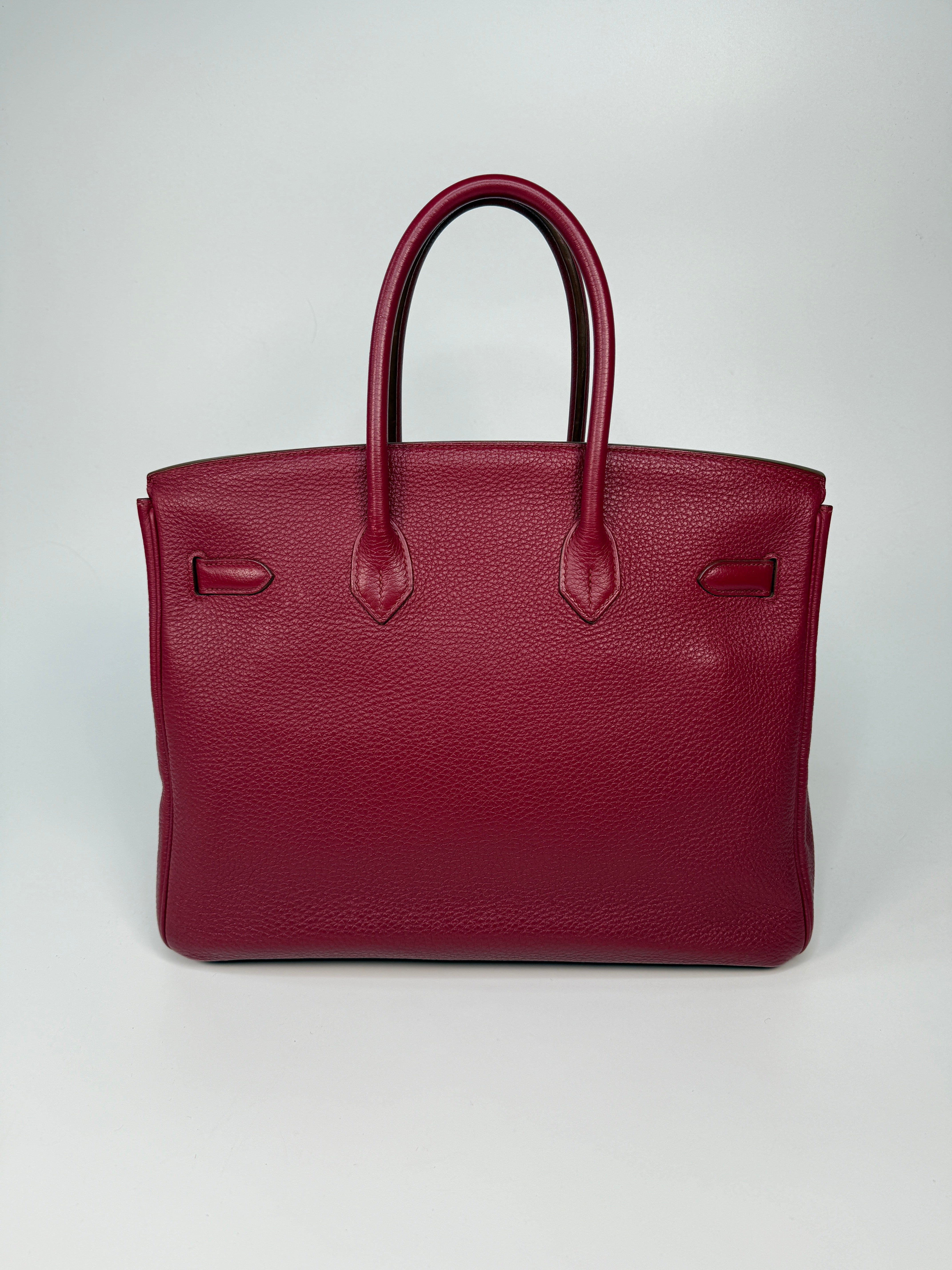 Hermès Birkin 35 In Rouge Grenet With Palladium Hardware
Authentic Pre Loved Verified by Luxe Cheshire Trusted Designer resale