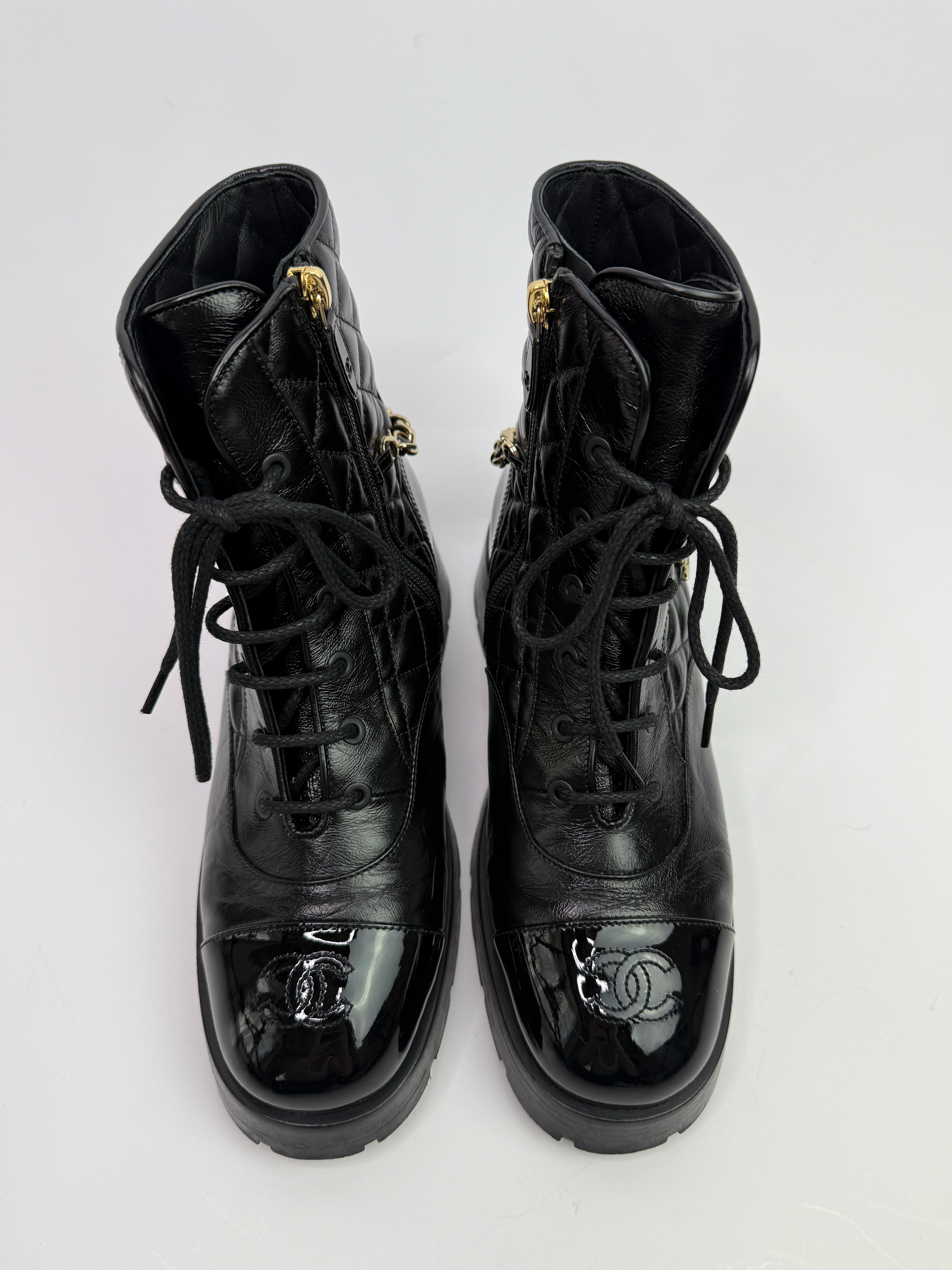 Chanel CC Boots (Size 40/UK7)