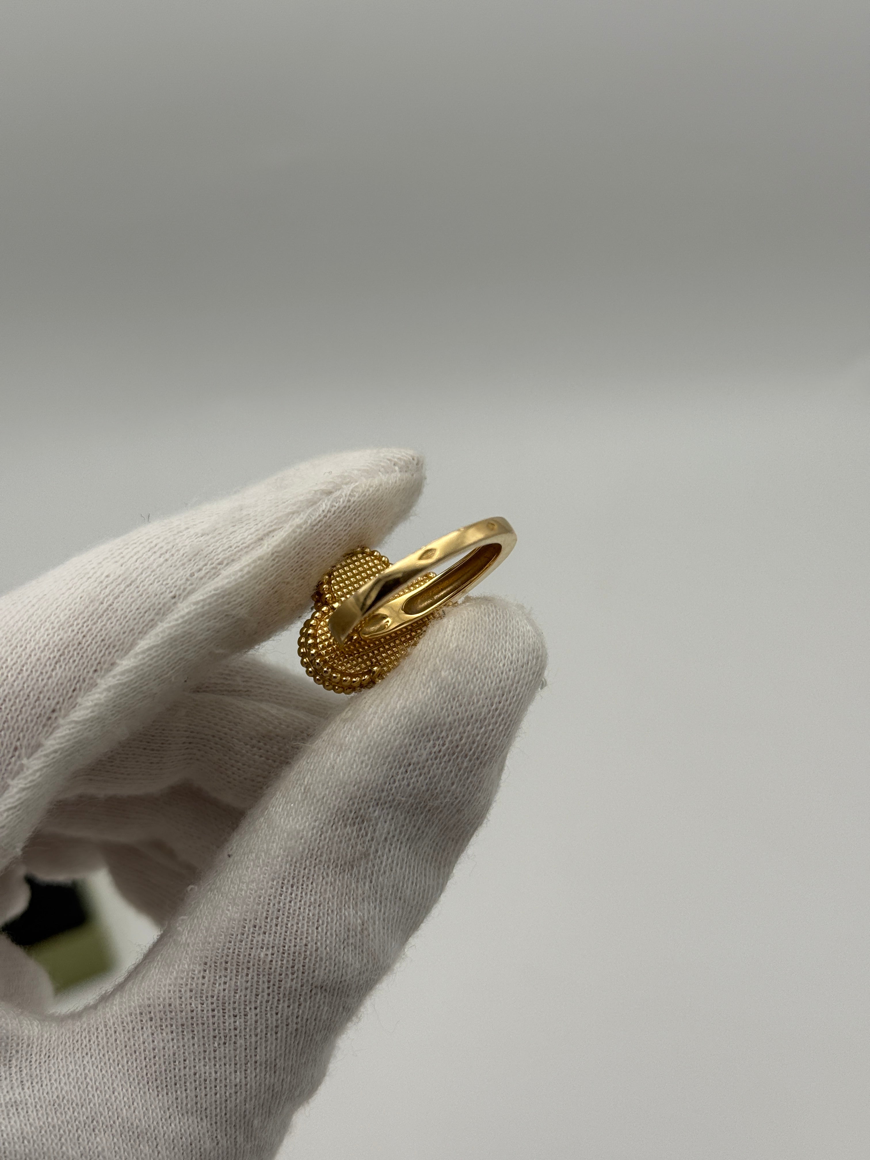 Van Cleef & Arpels Vintage Magic Alhambra Mother Of Pearl Ring