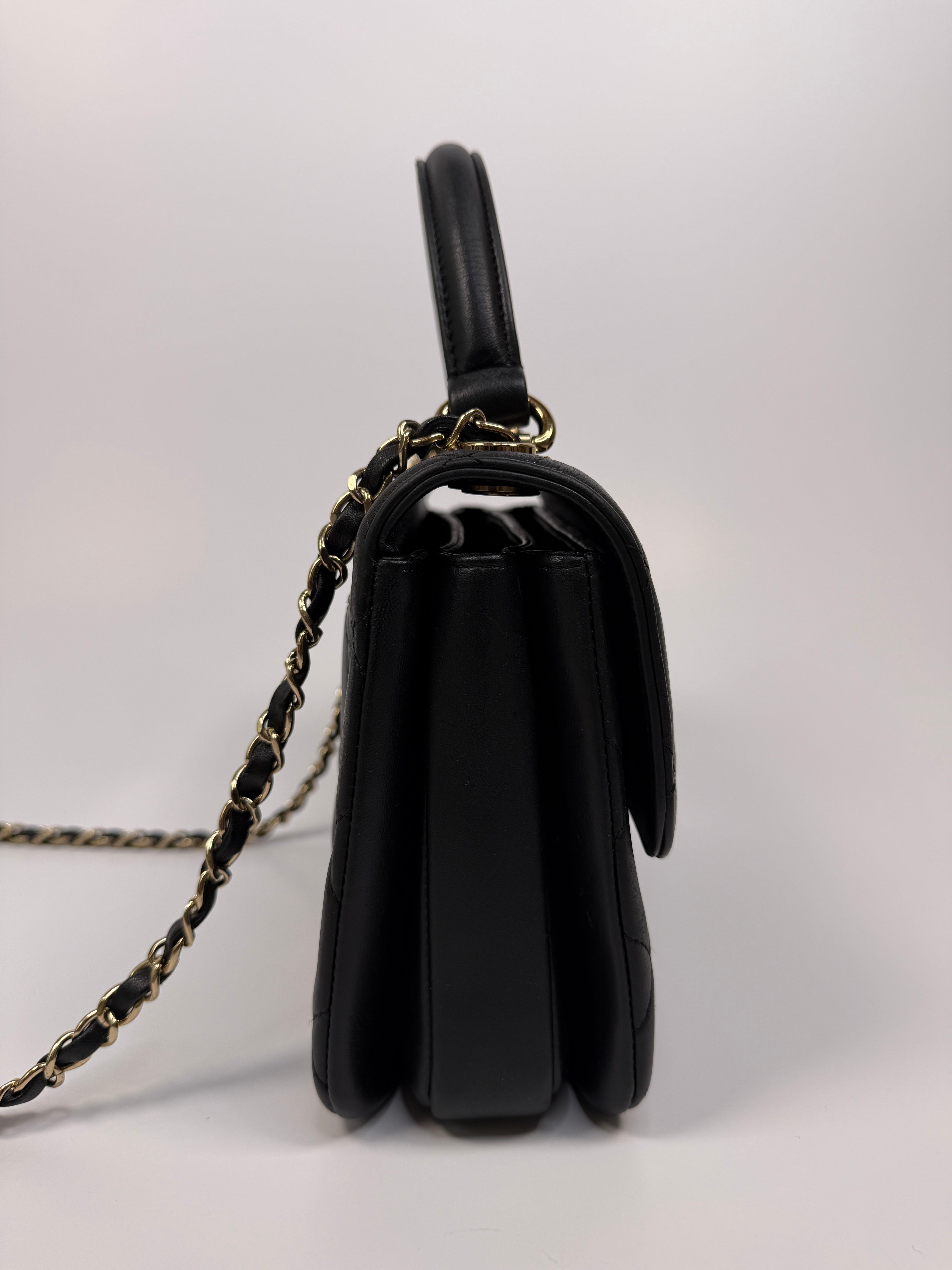 Chanel Small Trendy Top Handle Flap Bag
Pre Loved & Authentic