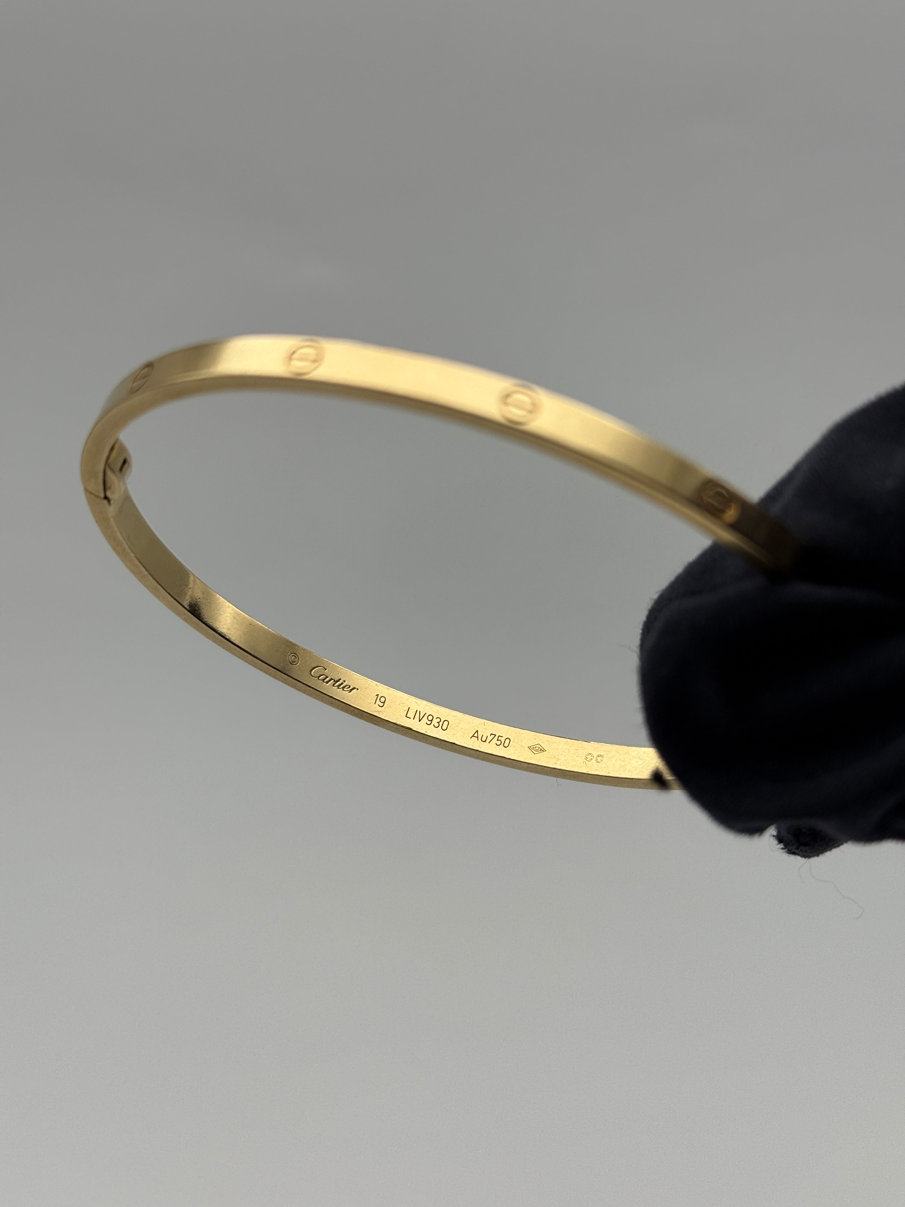 Cartier Love Bracelet in Yellow Gold - Classic Model