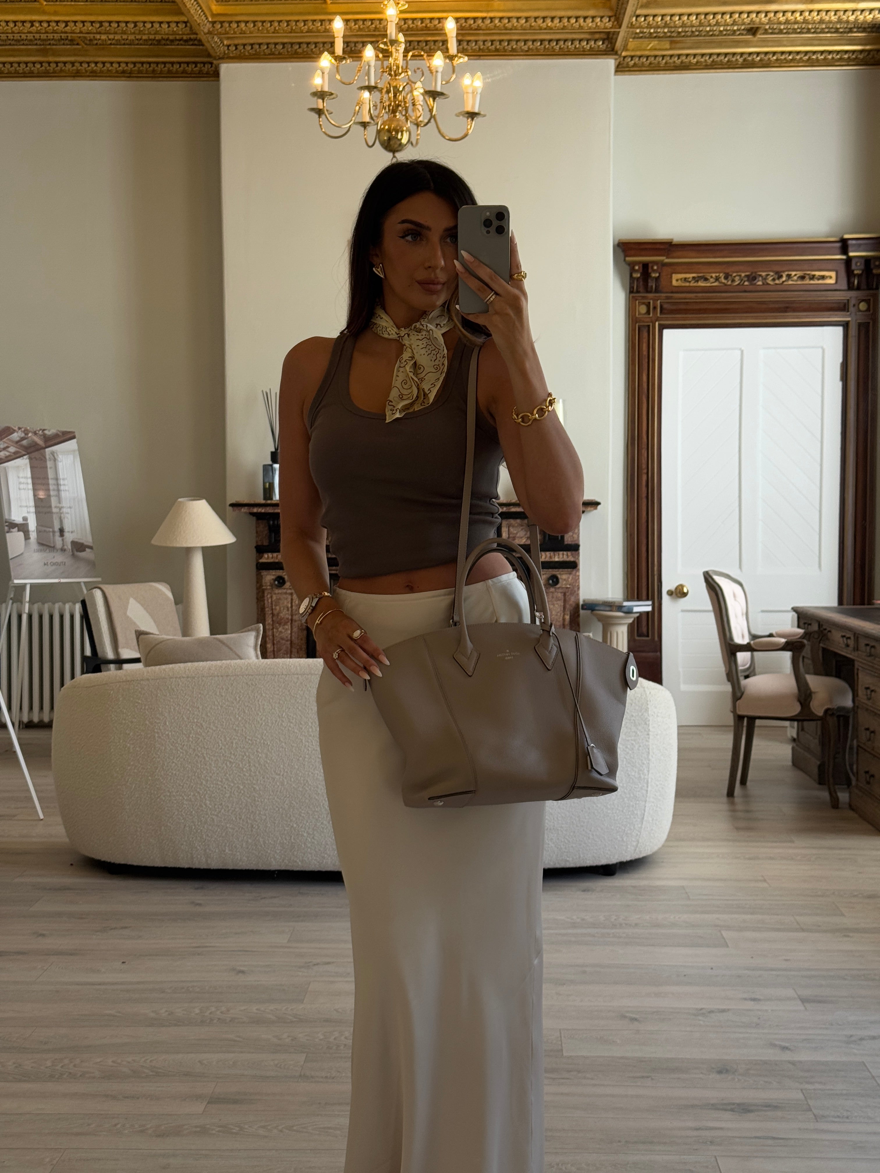 Louis Vuitton Soft LockIt Shoulder Bag