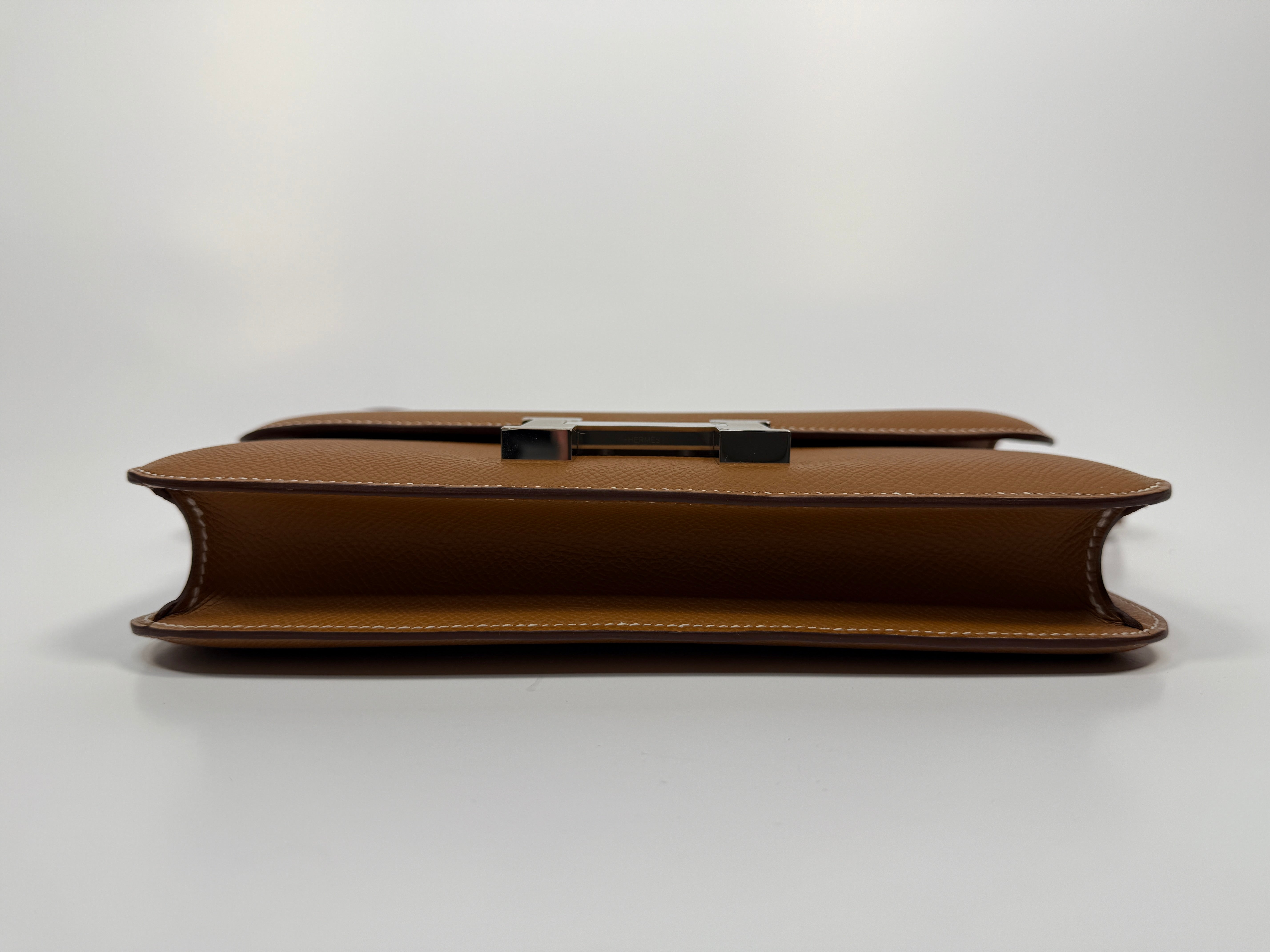 Hermès Constance Elan In Gold Epsom Leather With PHW