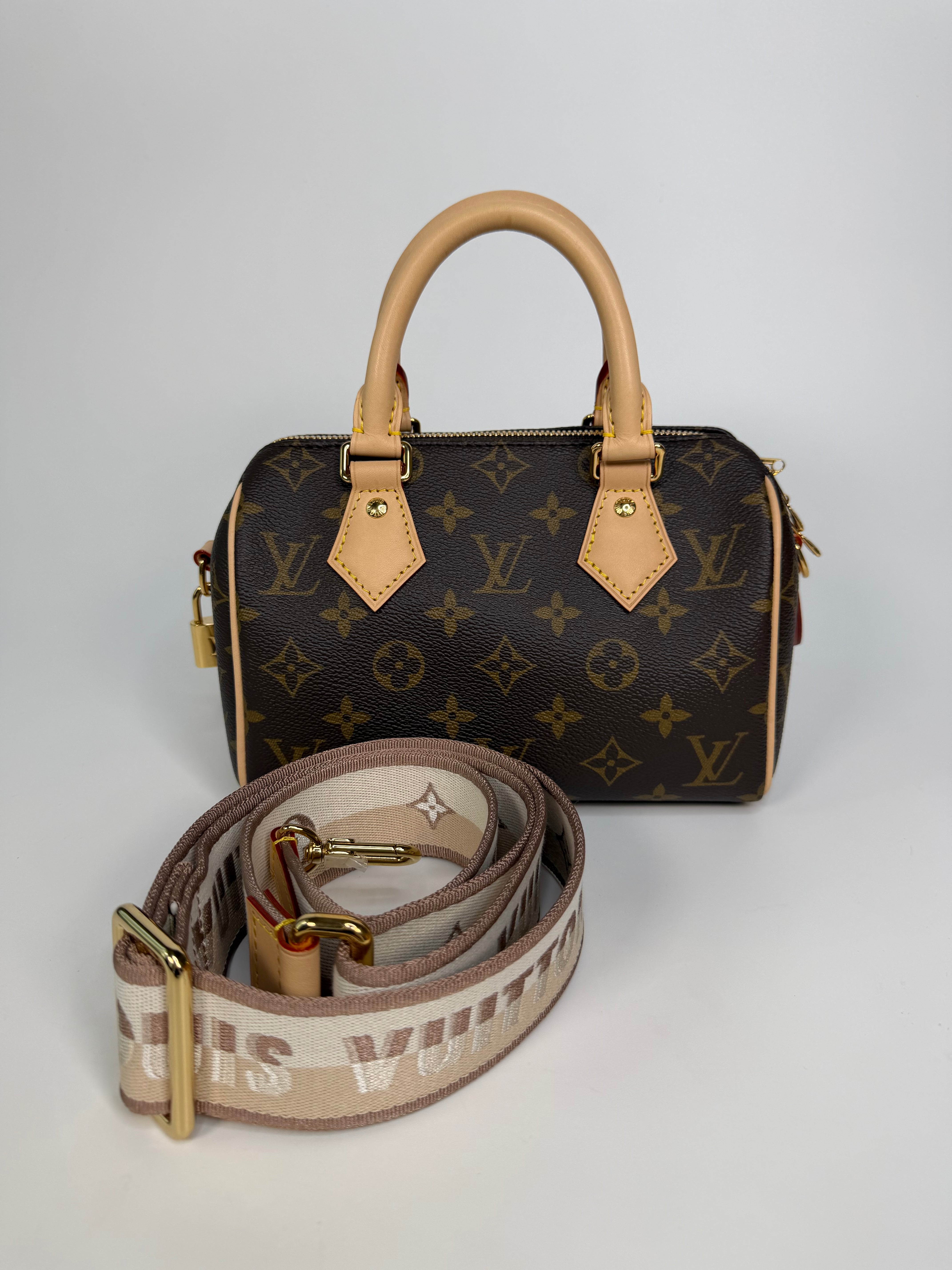 Louis Vuitton Speedy 20 In Monogram Canvas With Gold Hardware. Authentic and preloved in excellent condition.