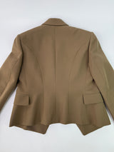 Balmain Khaki Blazer (Size FR46/UK18)
