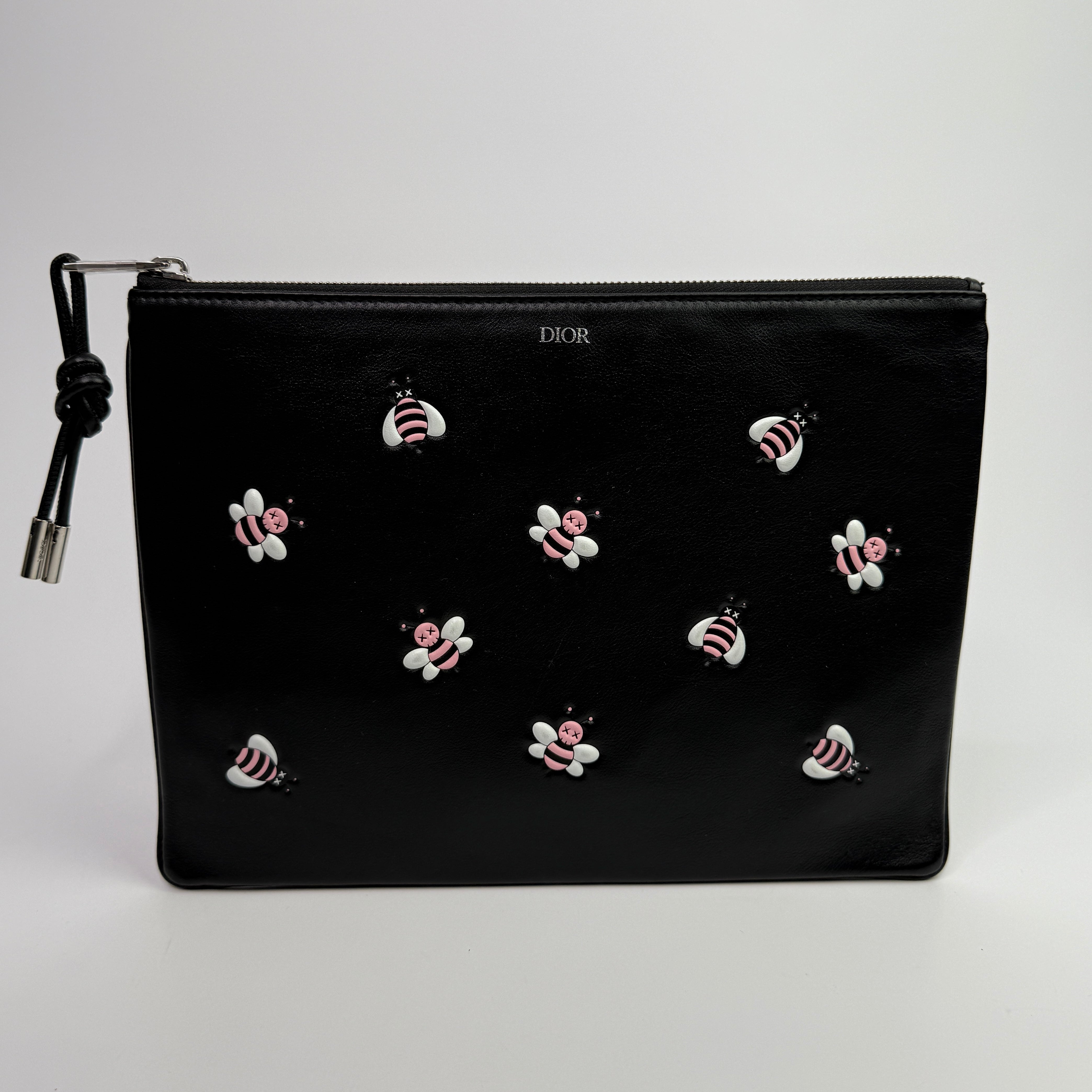 Christian Dior Kaws Bees Pouch