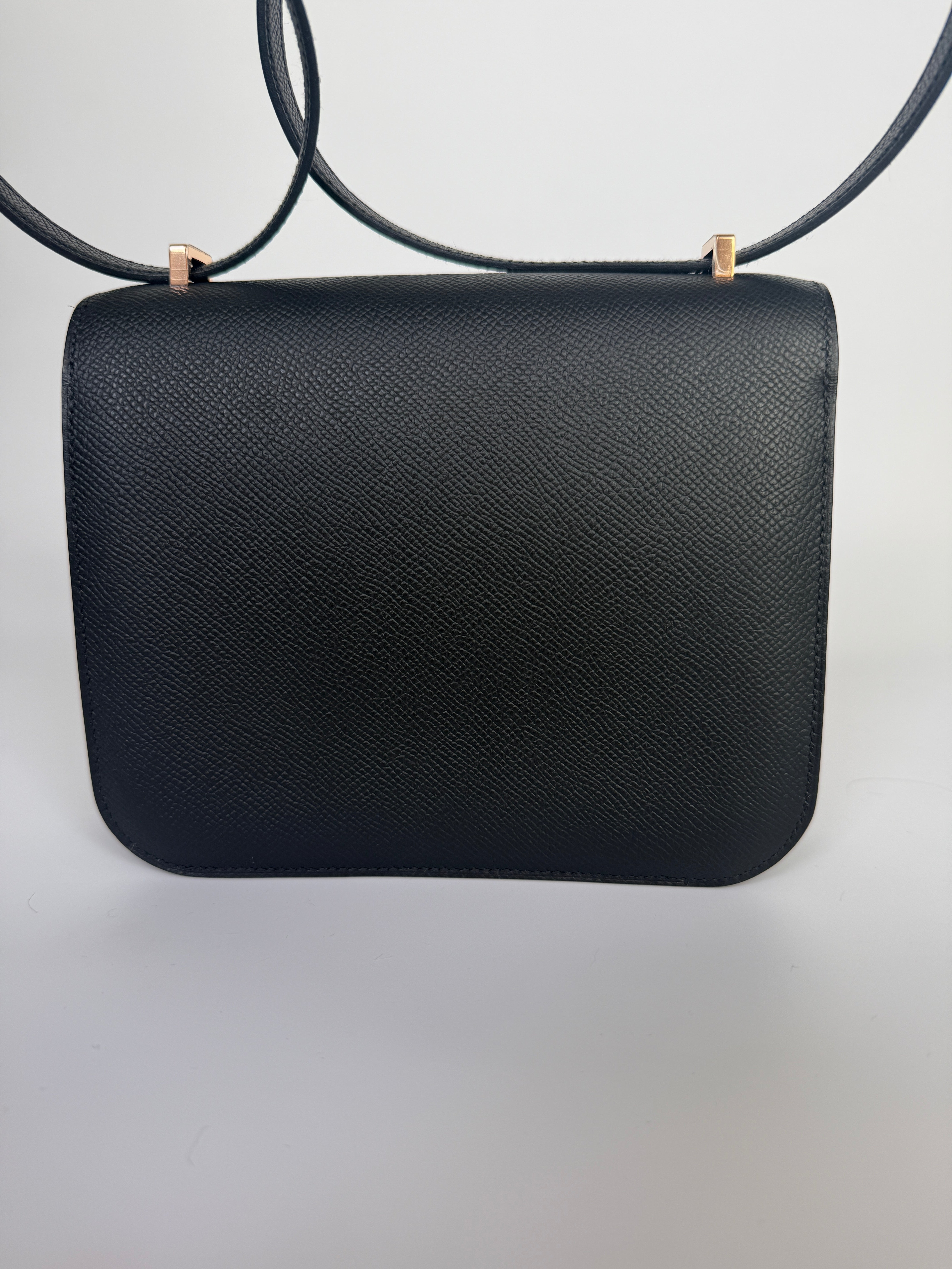 Hermès Constance 18 In Black Epsom Leather Rose Gold hardware
Authentic Pre Loved Verified by Luxe Cheshire Trusted Designer resale