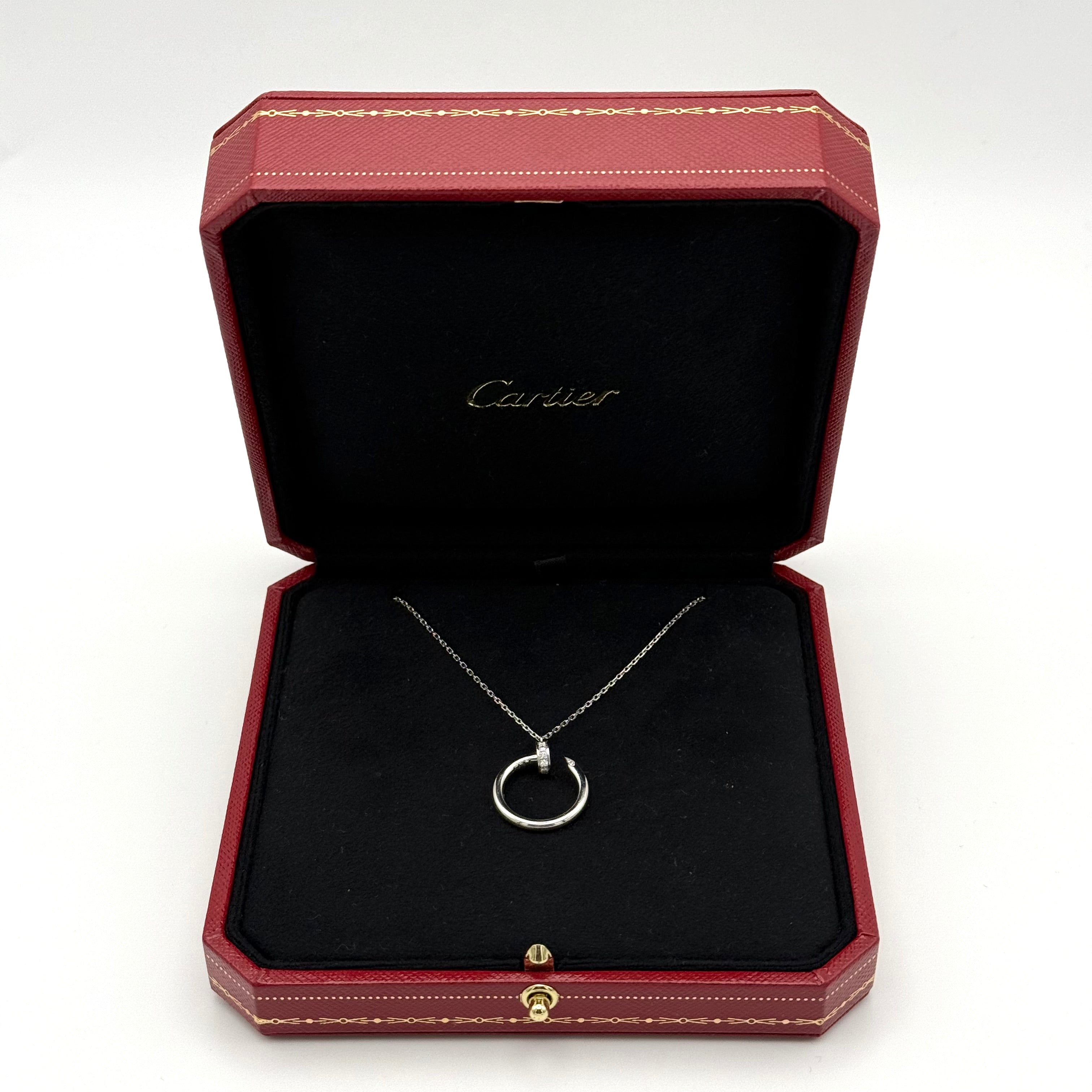 Cartier Juste Un Clou Pendant Diamonds White Gold
