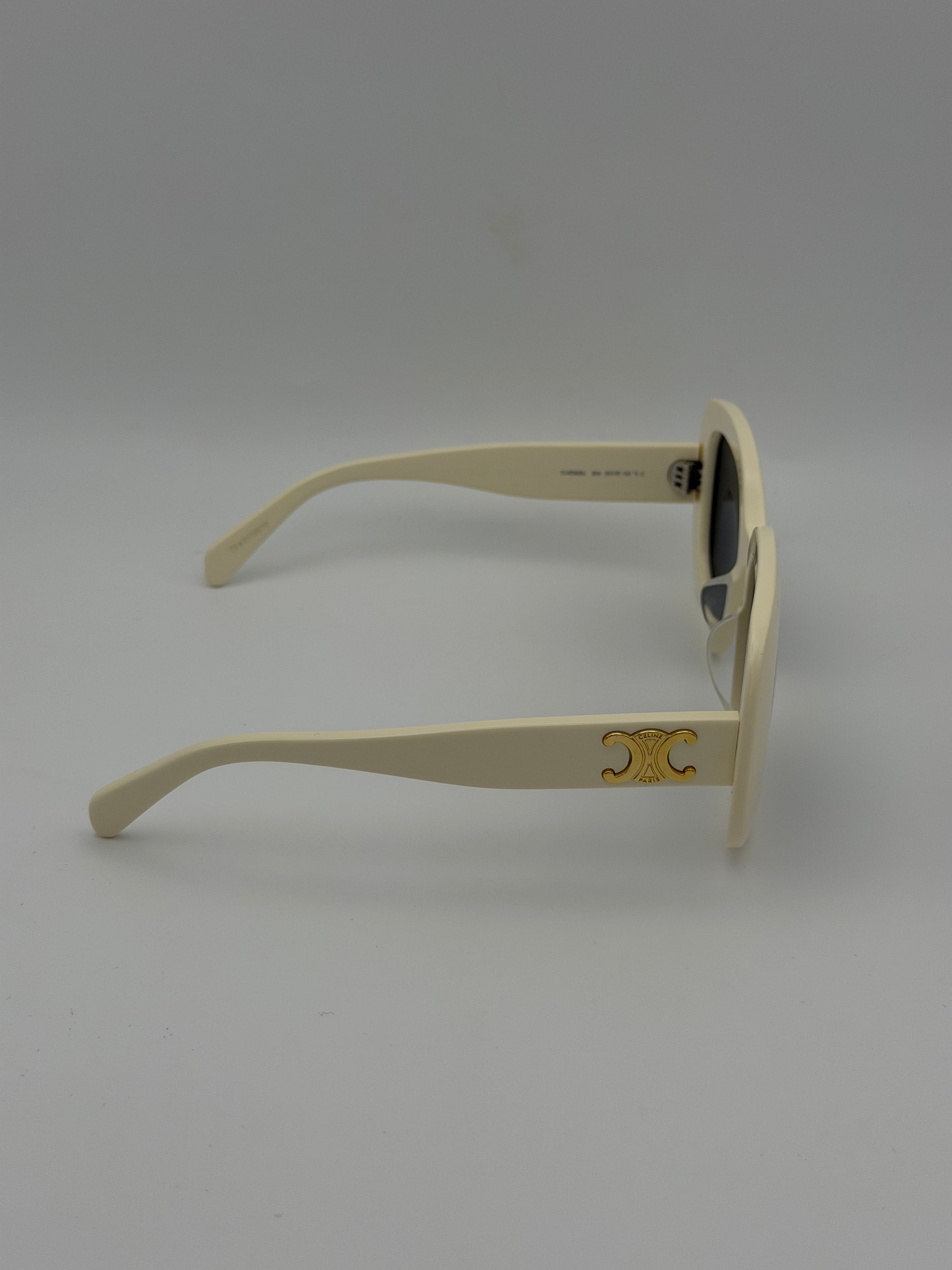 Celine Triomphe Sunglasses In White 100% authentic and preloved in excellent condition