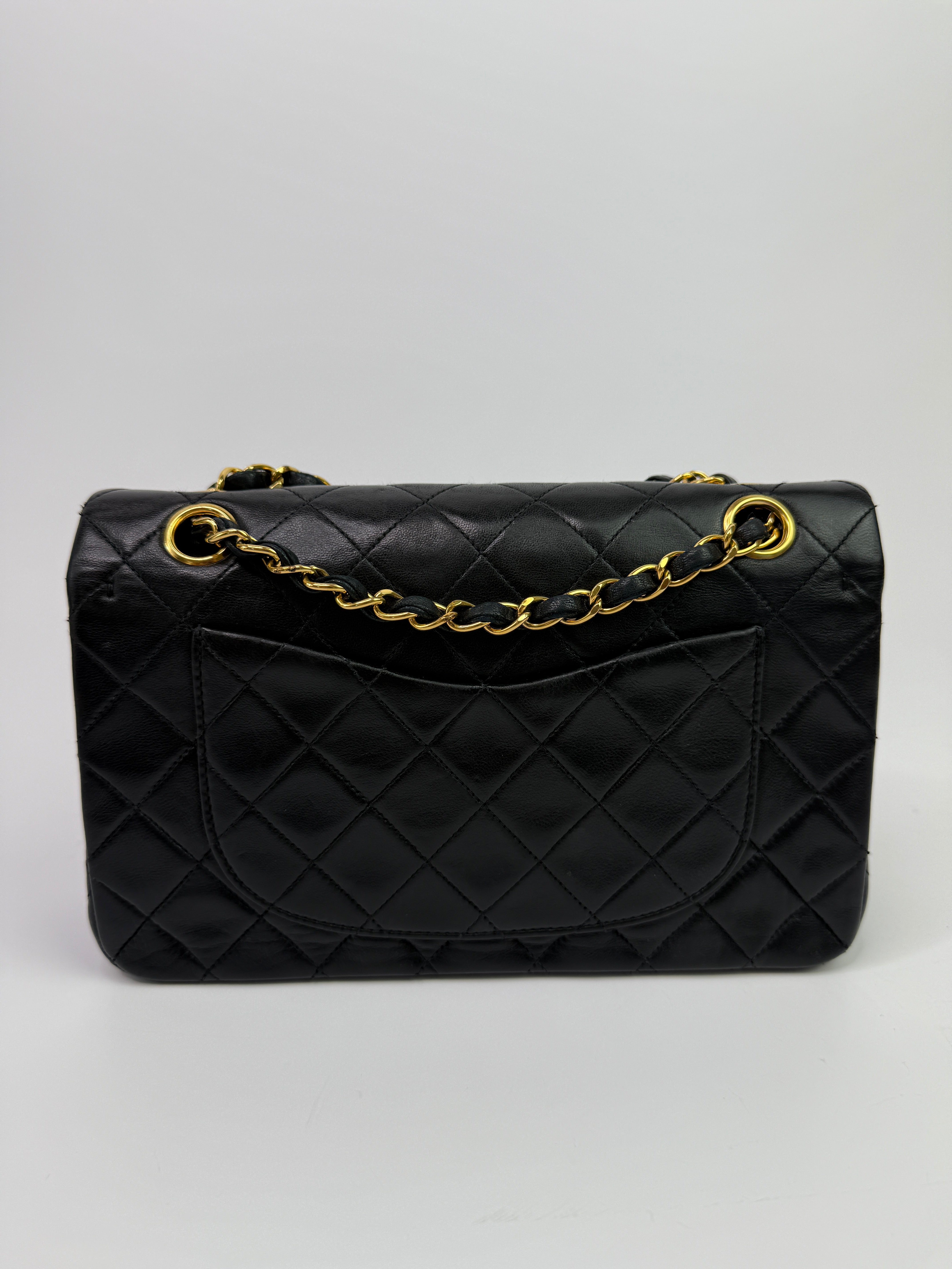Chanel Vintage Small Classic Double Flap GHW