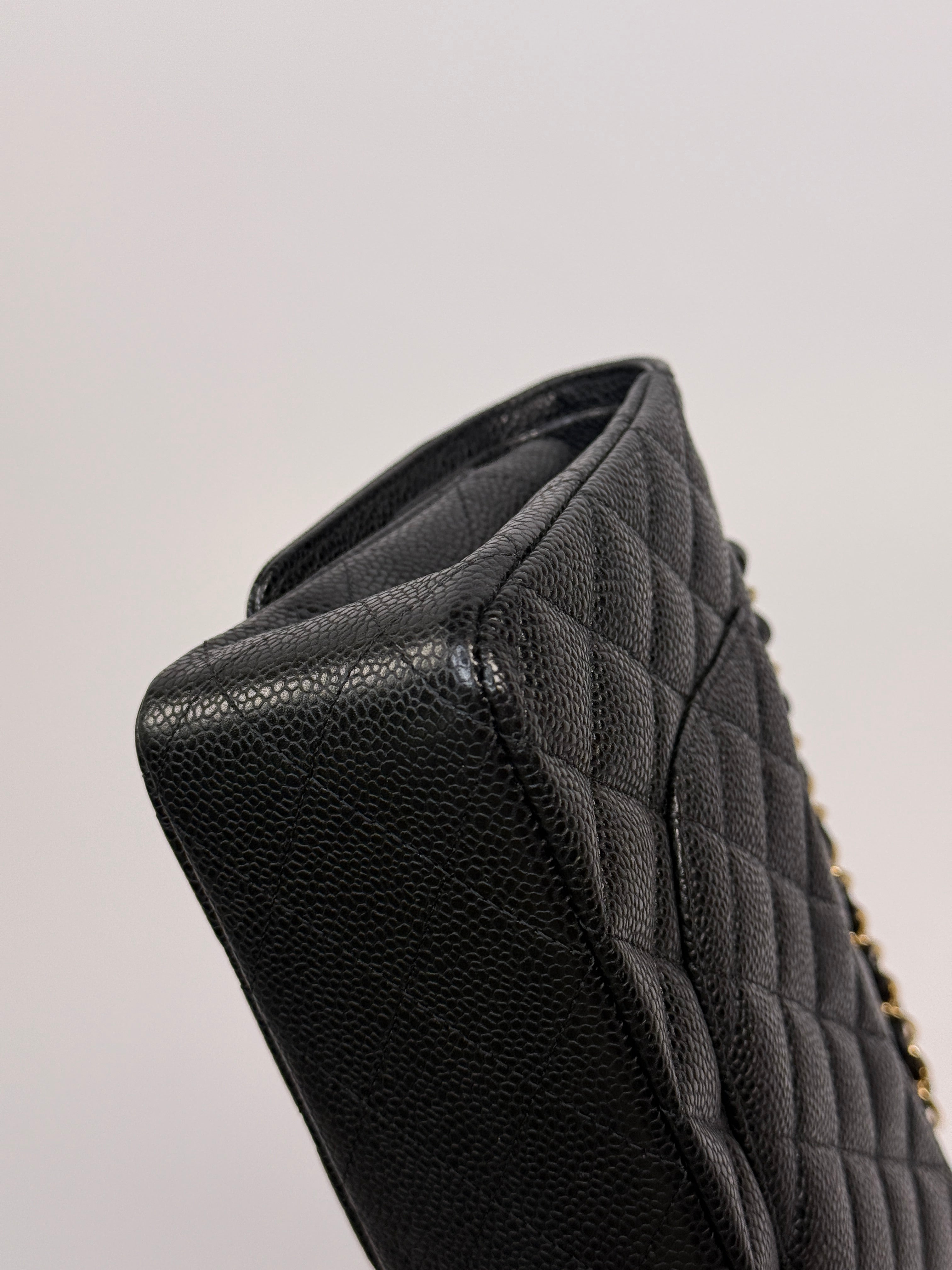 Chanel Medium Classic Double Flap Black CaviarWith Gold Hardware
Pre Loved & Authentic