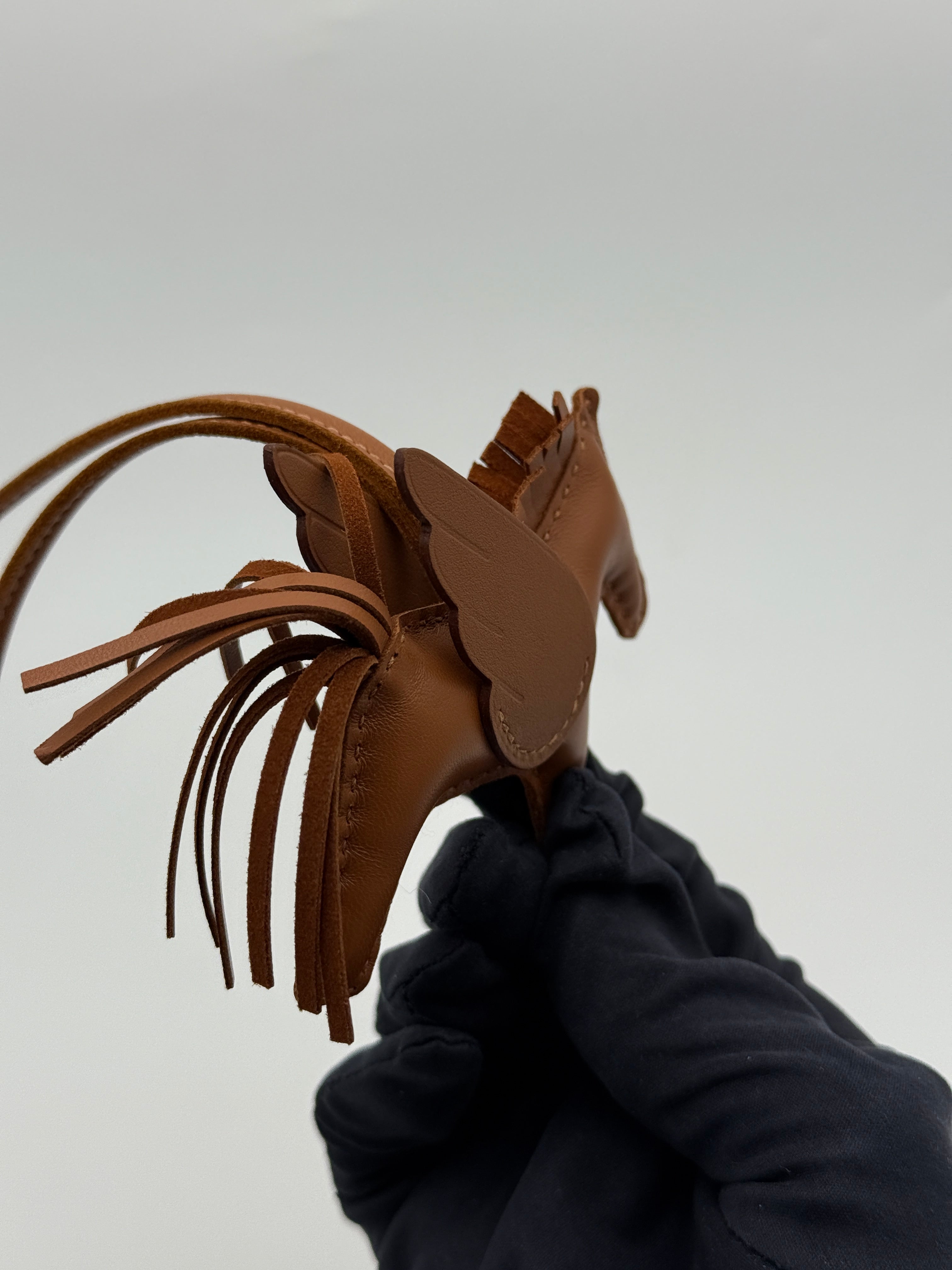 Hermès Rodeo PM Charm In Gold