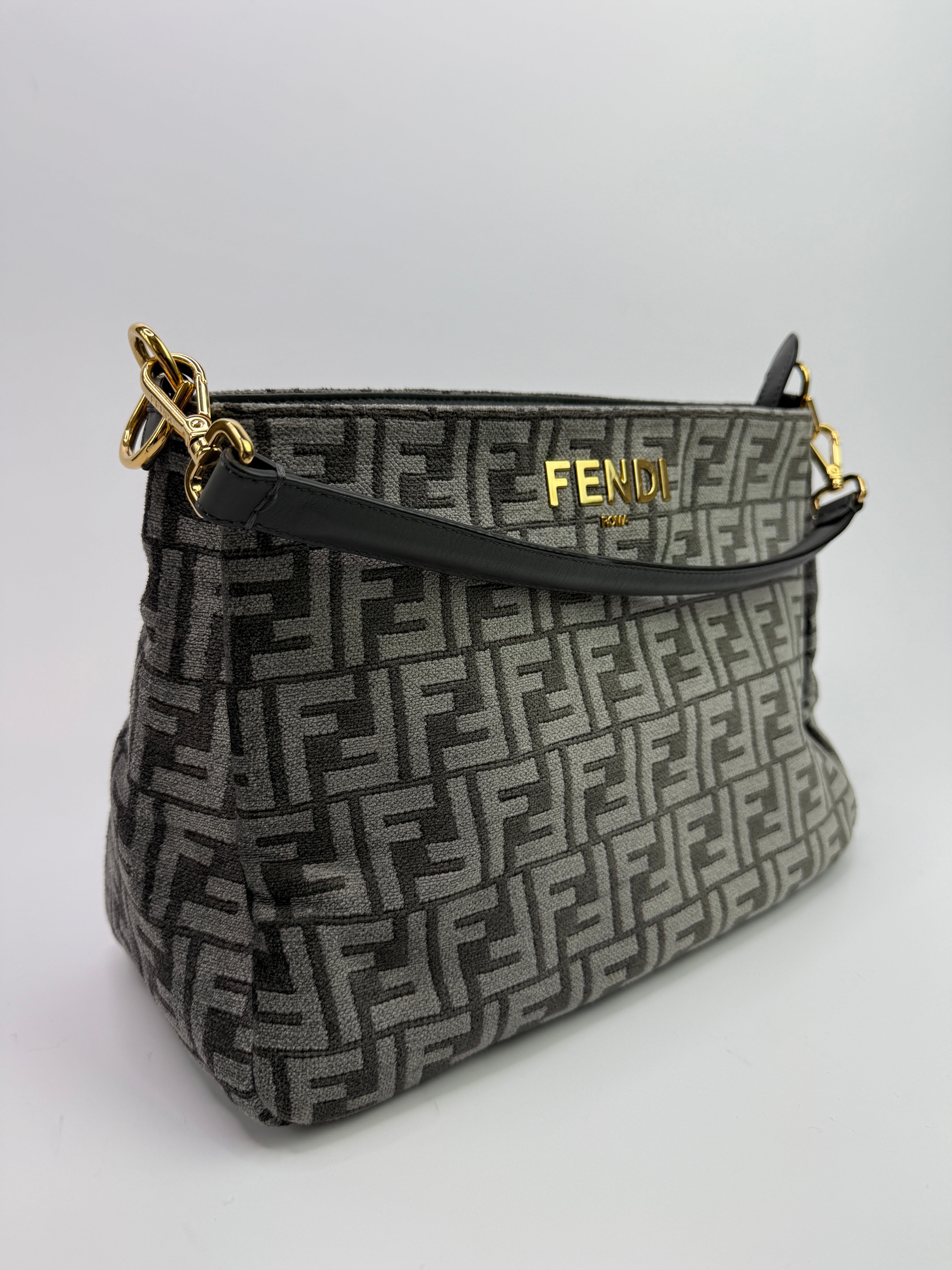 Fendi FF 909 O' Lock Shoulder Bag