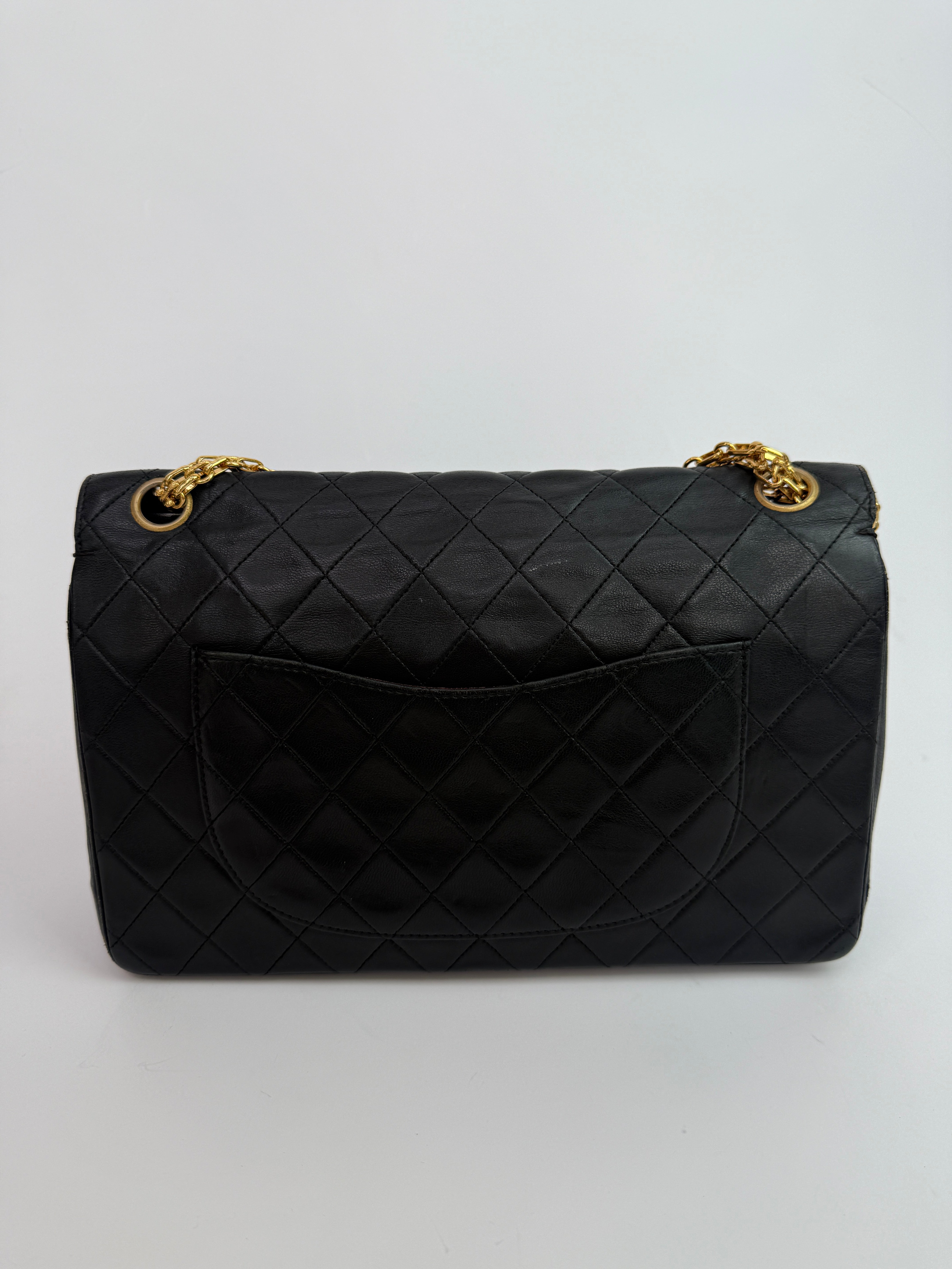 Chanel Vintage Bijoux Chain Double Flap With GHW