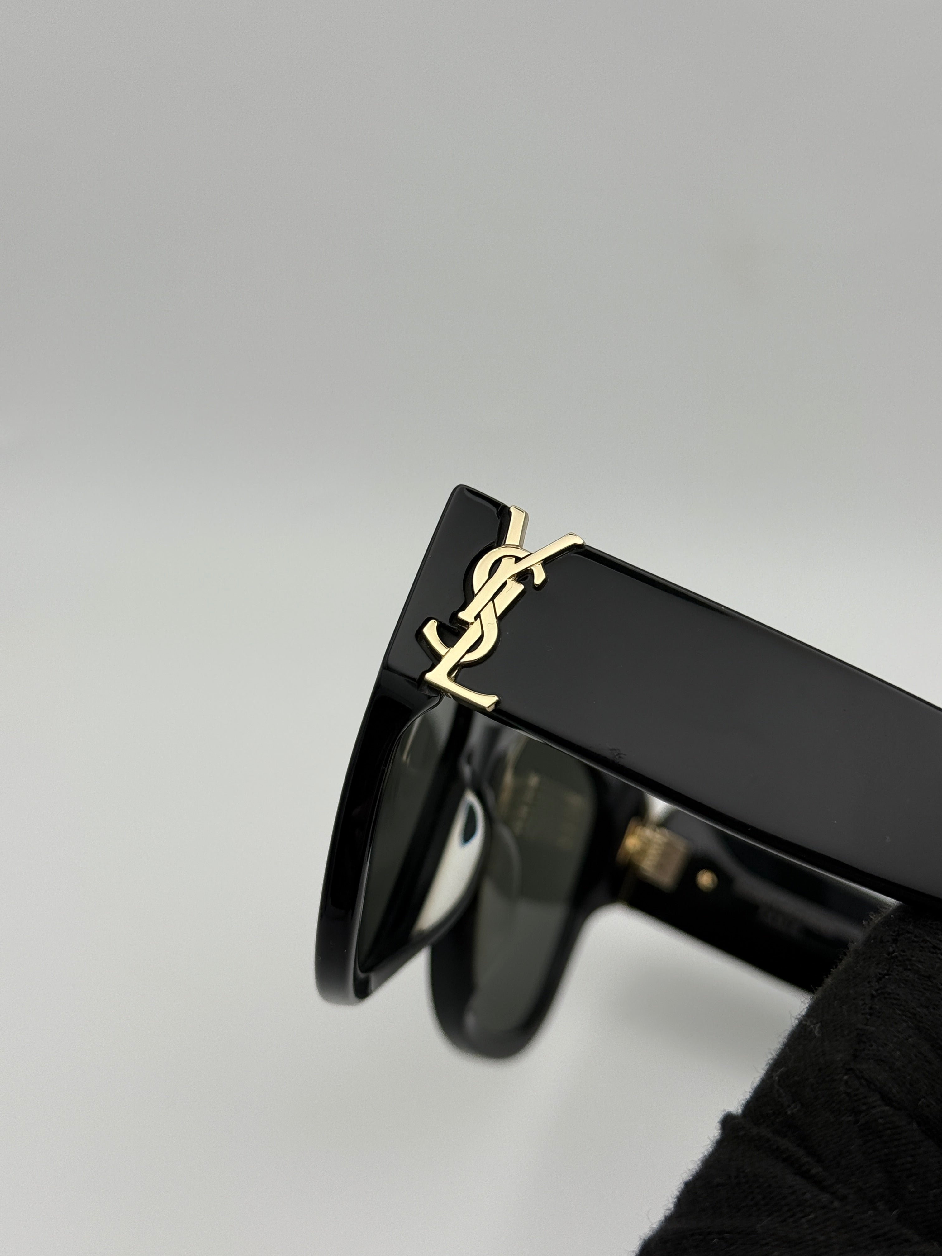 Authentic and preloved Saint Laurent SLM95/F sunglasses Black 100% Authenticity Guarantee