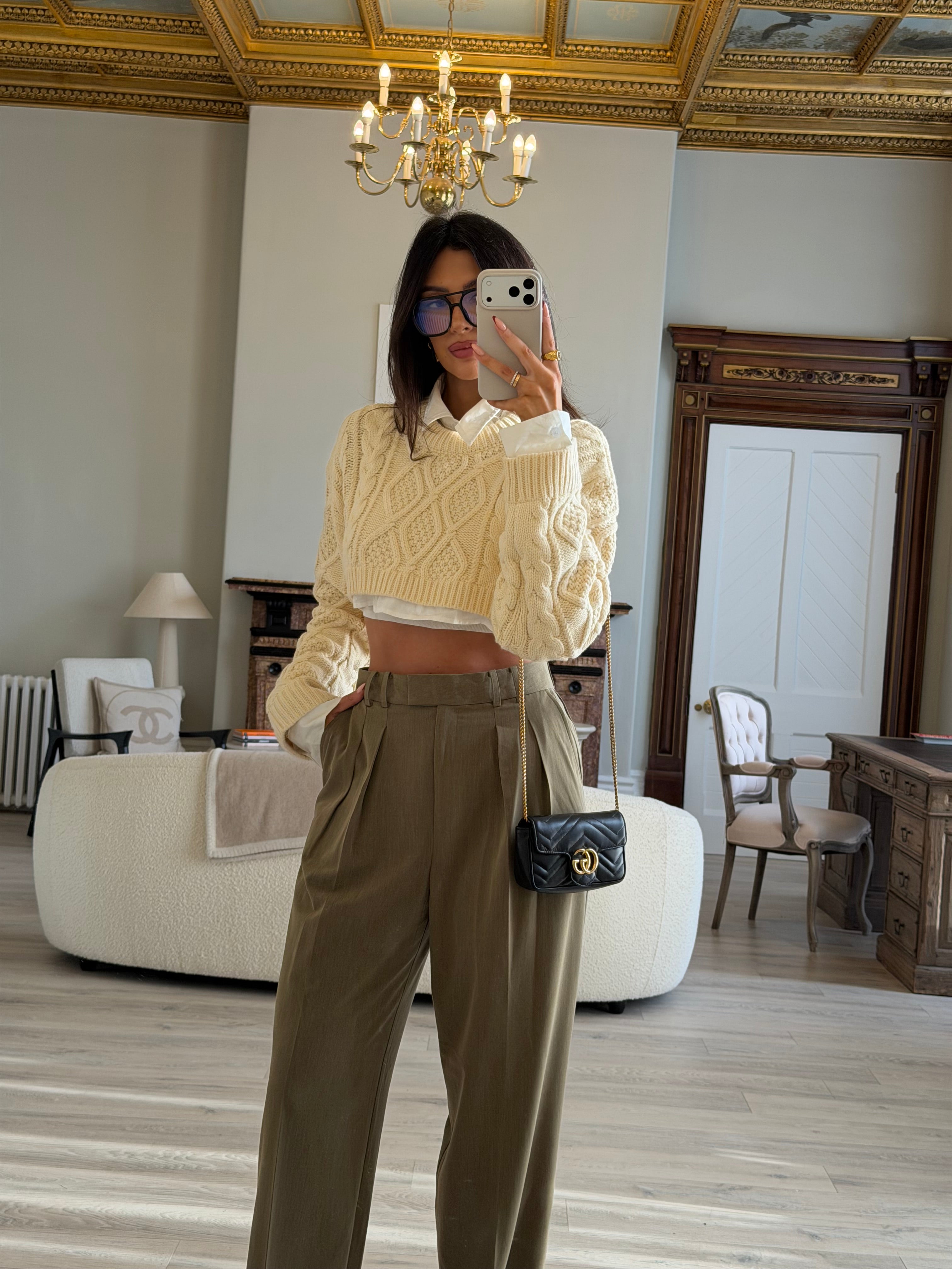 Gucci Marmont Matelassé Super Mini Bag